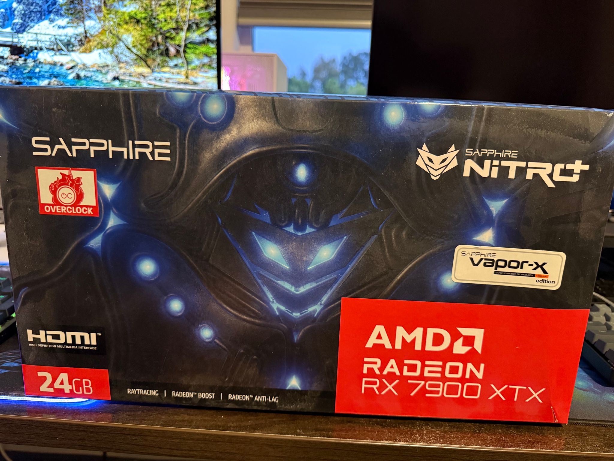SAPPHIRE NITRO+ Radeon RX 7900 XTX 24GB - Original Box - FAST SHIPPING