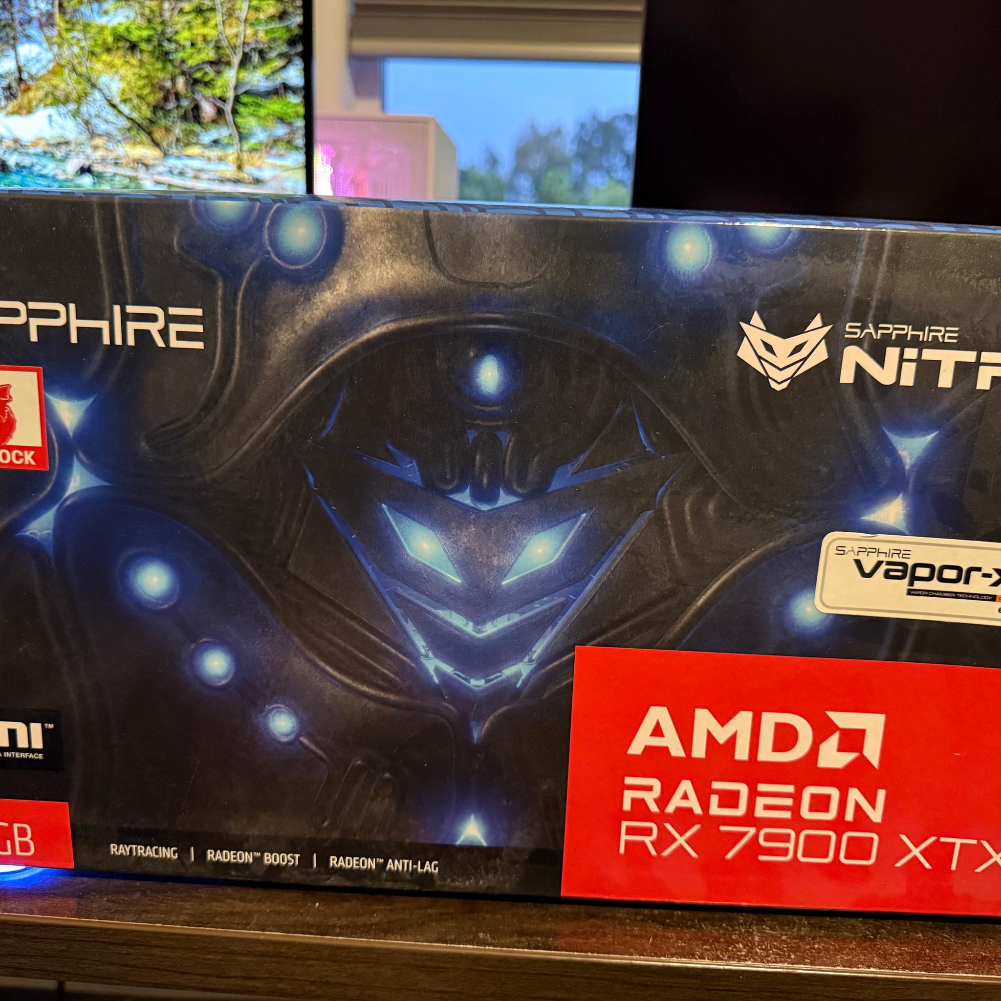 SAPPHIRE NITRO+ Radeon RX 7900 XTX 24GB - Original Box - FAST SHIPPING