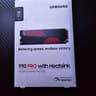SAMSUNG 990 PRO w/ Heatsink SSD 1TB PCIe 4.0 M.2 Internal Solid State Hard Drive