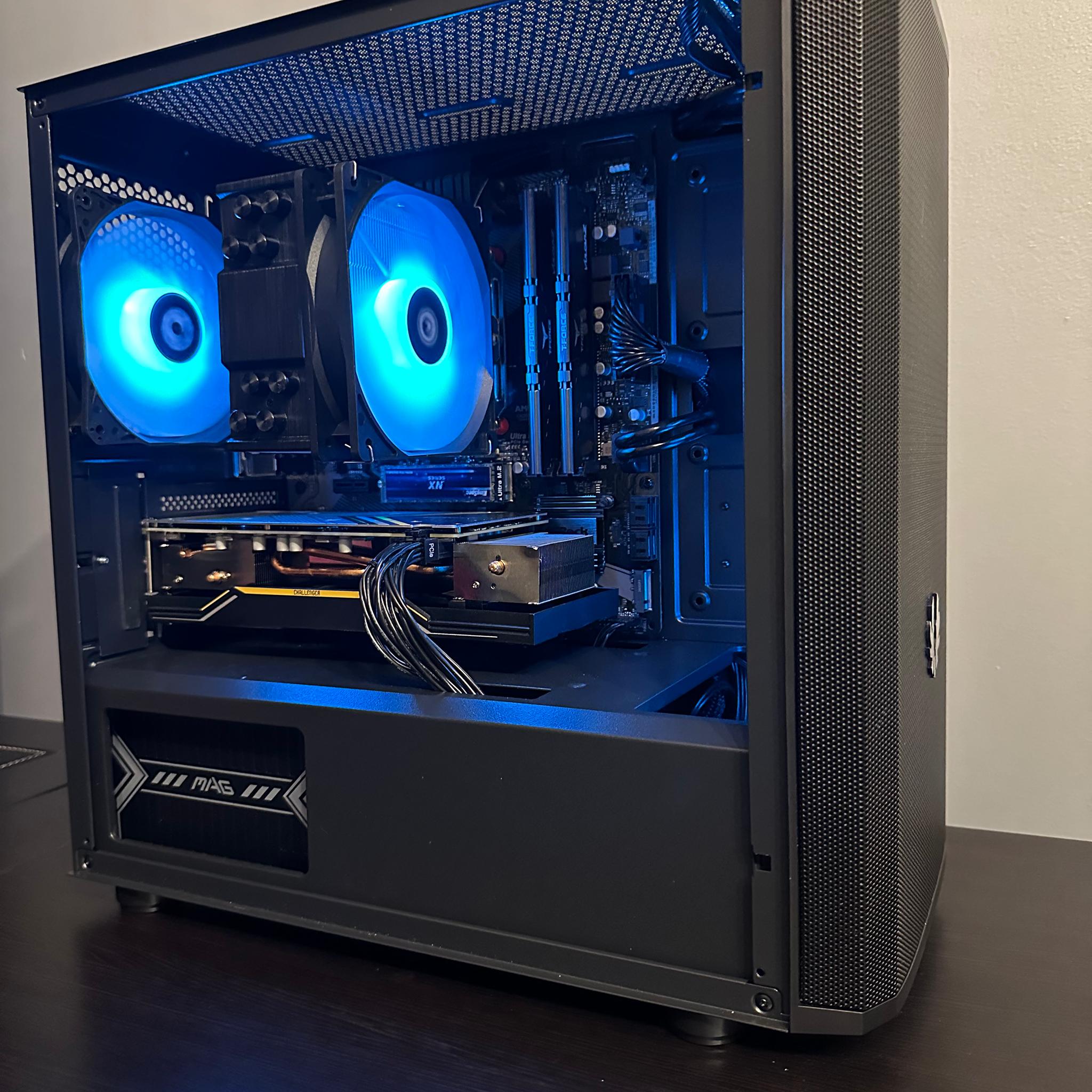 All New Asrock 5600xt / Ryzen 5500 / 1080 gaming pc