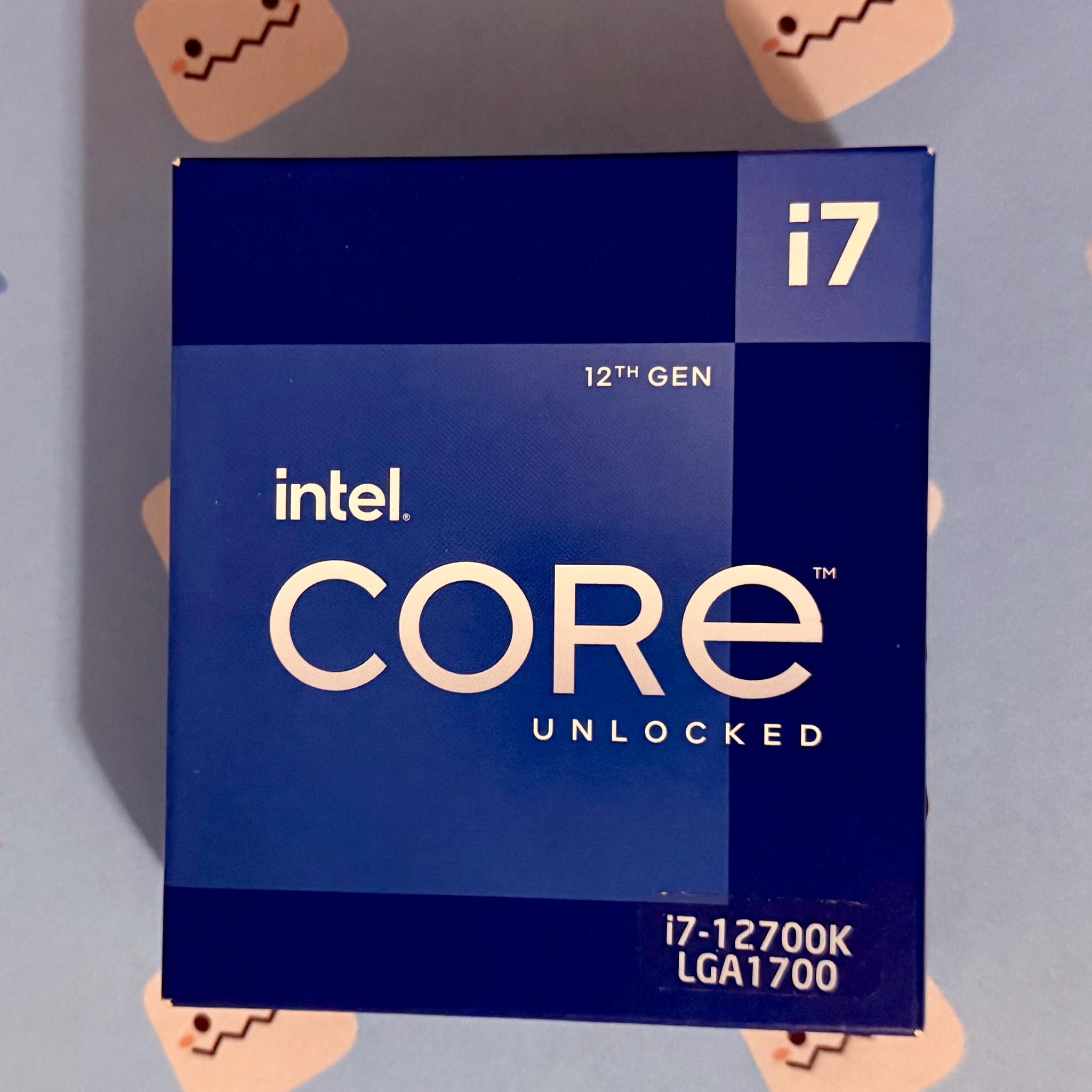 BNIB Intel Core i7-12700K Gaming Desktop Processor