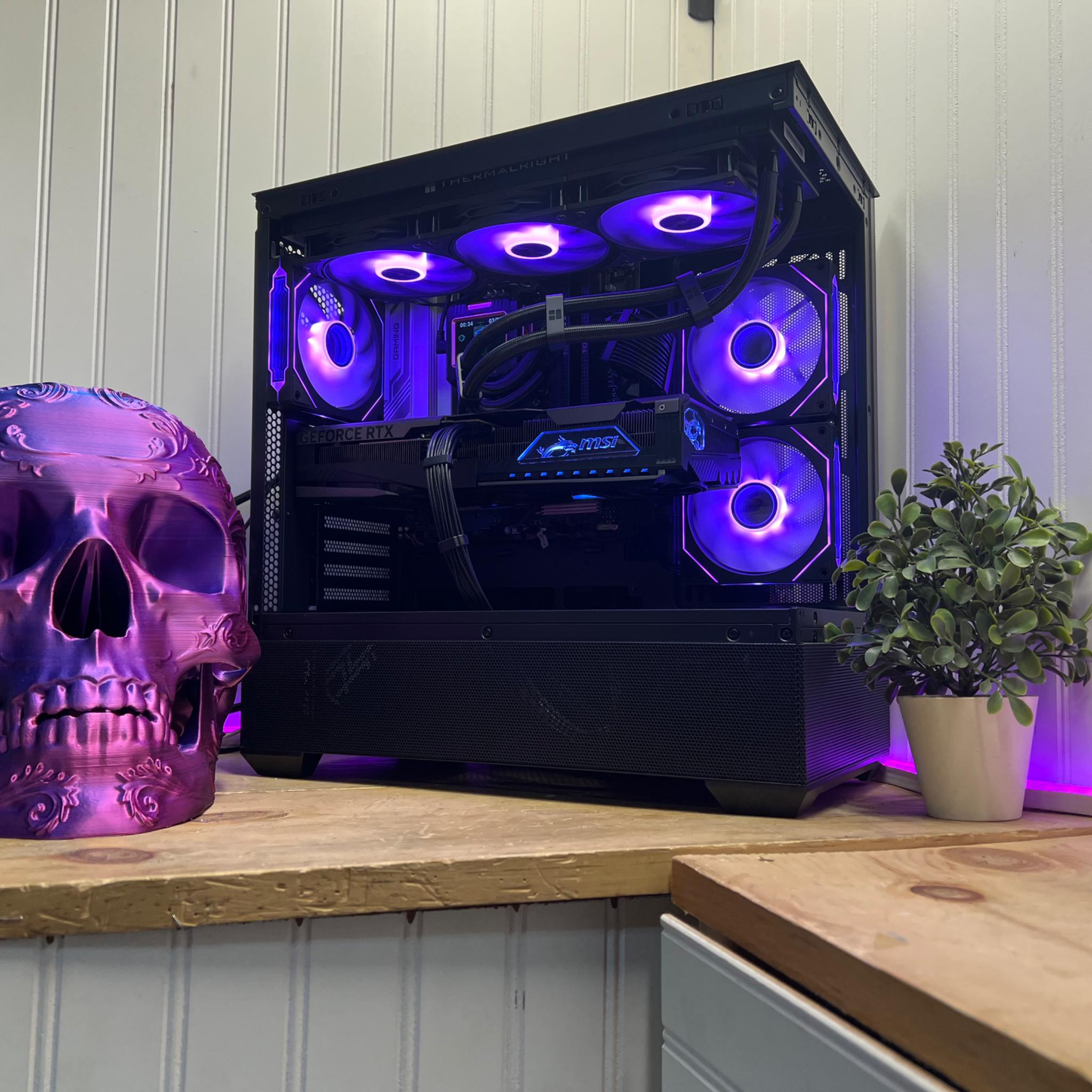 🌑DARK WEB🌑 7600x/32g ddr5/2tb Nvme/5070/850w A Tier Psu