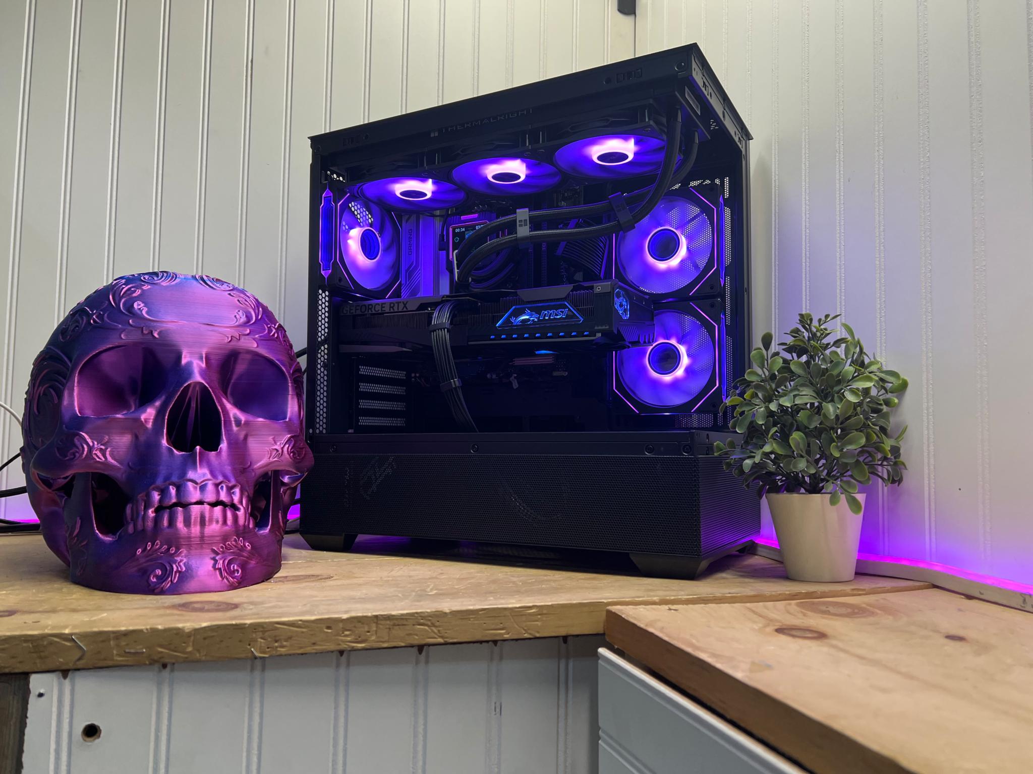 🌑DARK WEB🌑 7600x/32g ddr5/2tb Nvme/5070/850w A Tier Psu