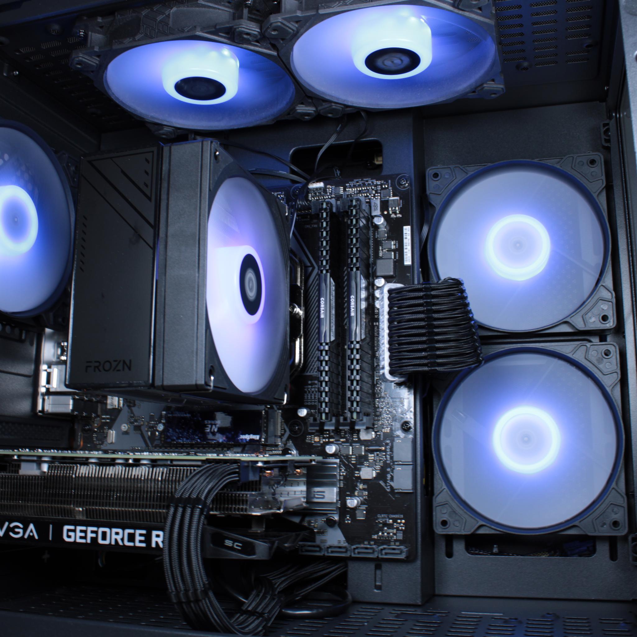 EVGA RTX 2060 | Ryzen 5 2600x | 16GB 3000 MHz Ram | 1 TB NVMe M.2 SSD | Win 11 Activated | WiFi