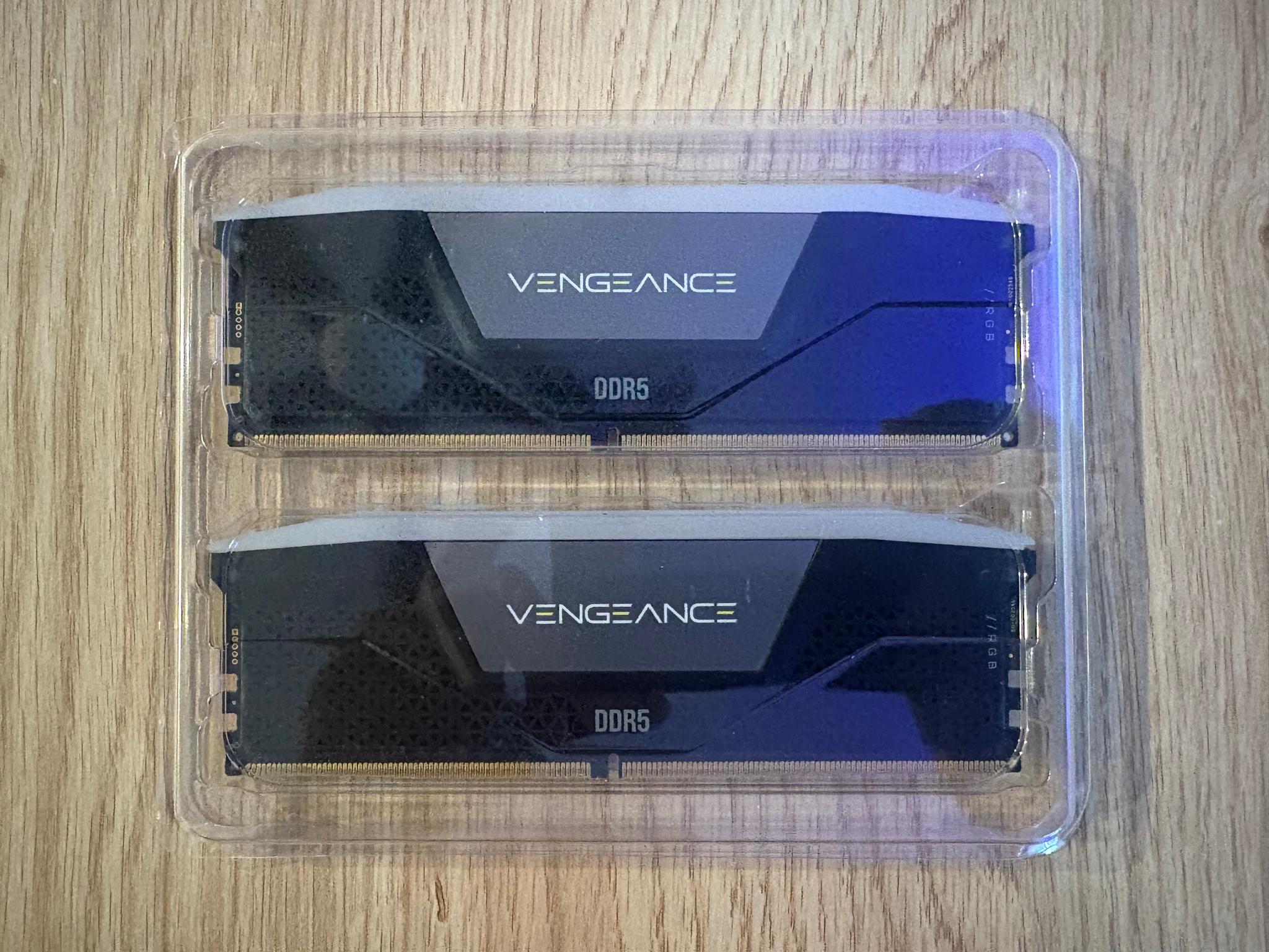 Corsair Vengeance 32GB Desktop Memory Module 6400MHz PC5-51200 DDR5 C32 DIMM