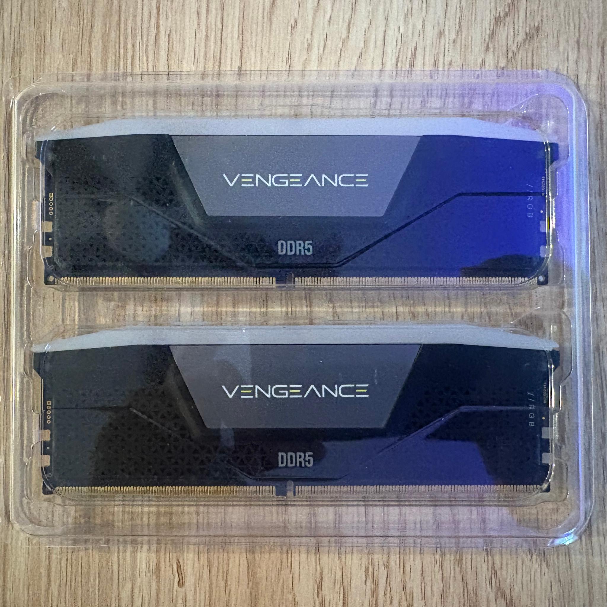 Corsair Vengeance 32GB Desktop Memory Module 6400MHz PC5-51200 DDR5 C32 DIMM