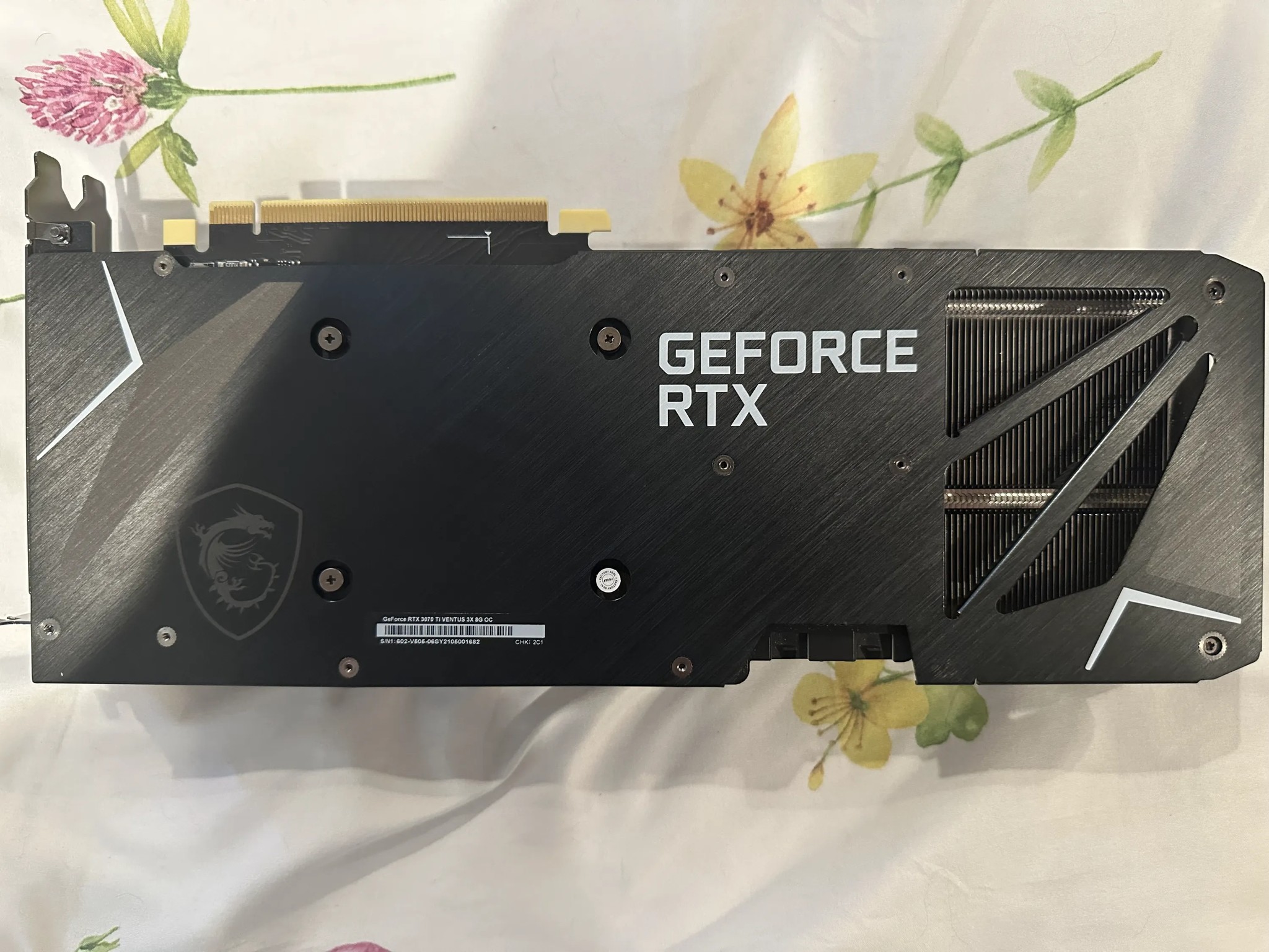 MSI Gaming GeForce RTX 3070 Ti 8GB Ventus 3X OC Graphics Card