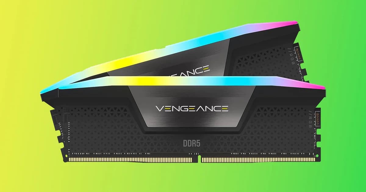 BRAND NEW SEALED IN BOX Corsair Vengeance RGB DDR5 32GB (2x16GB) 6400Mhz CL36