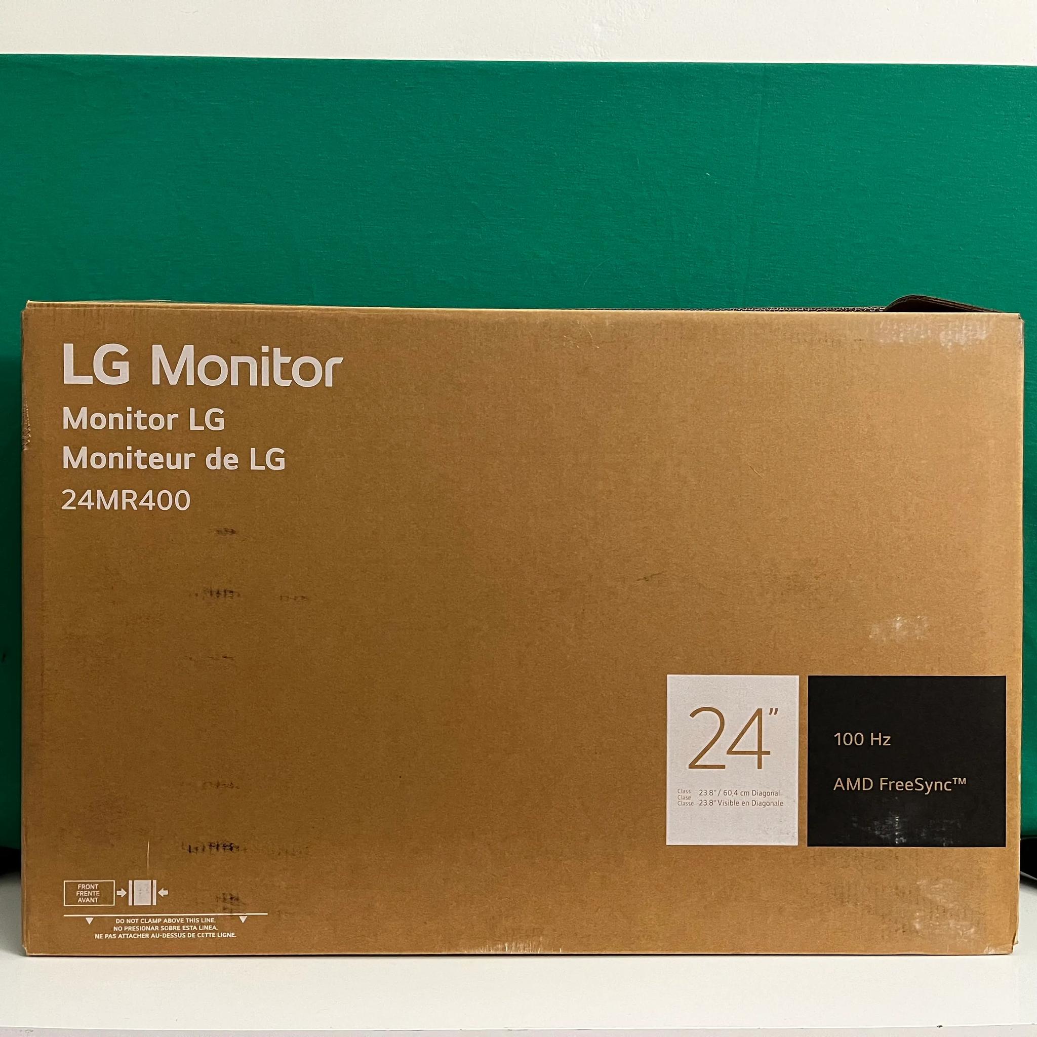 LG 24MR400 24" Monitor | 100 Hz Refresh Rate, 1080P