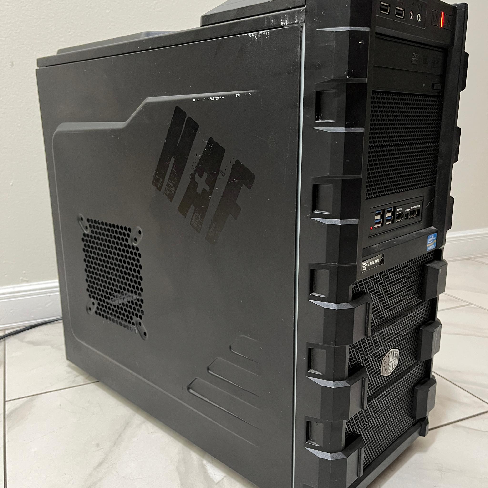 NVIDIA RTX 3070, Intel Core i7-8700, 16GB RAM, 500GB SSD - High FPS Gaming PC Wi-Fi & BT