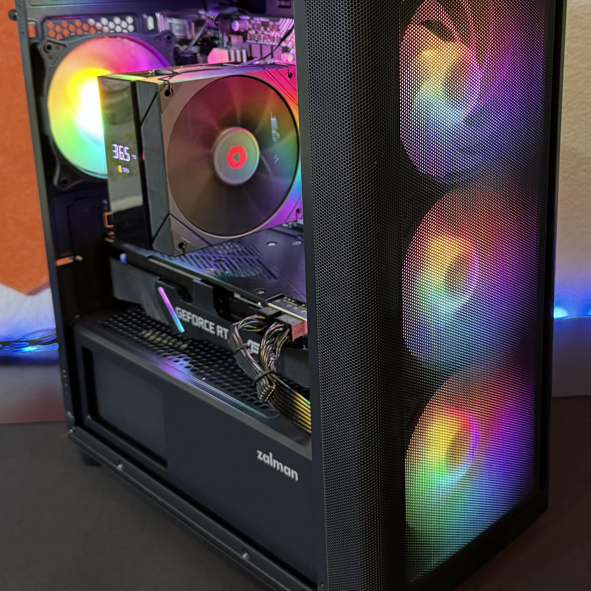 Ryzen 5 5500 + RTX 2080 Super Gaming PC Build