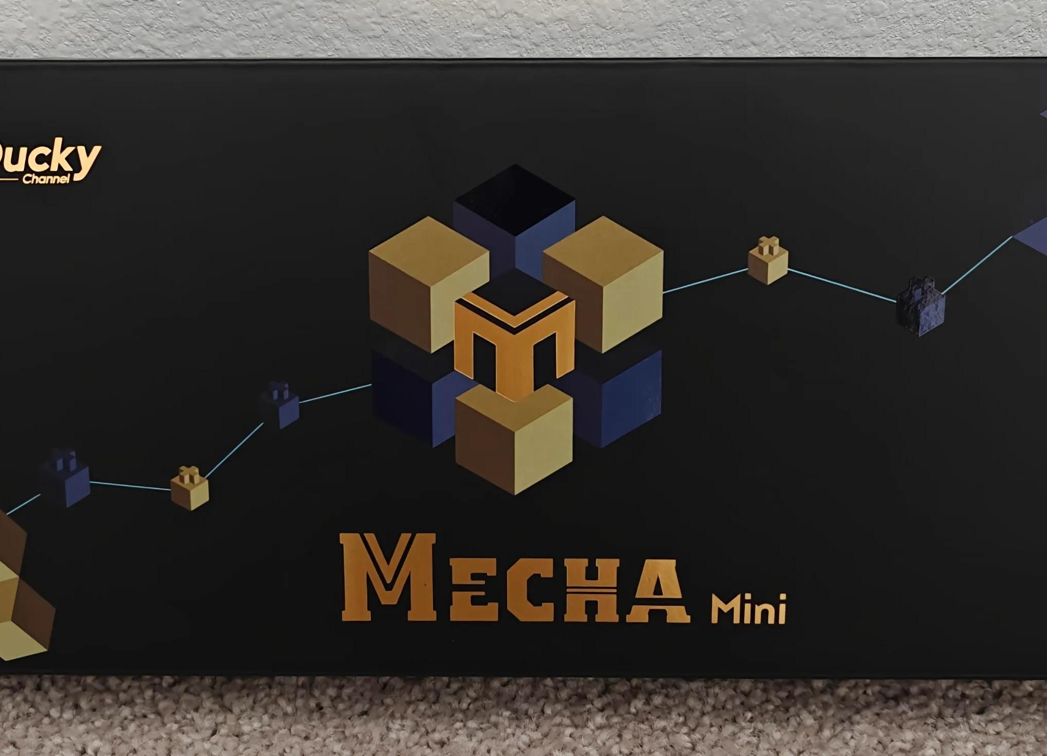 Ducky Mecha Mini Cherry MX Brown RGB LED 60% Double Shot PBT Keyboard