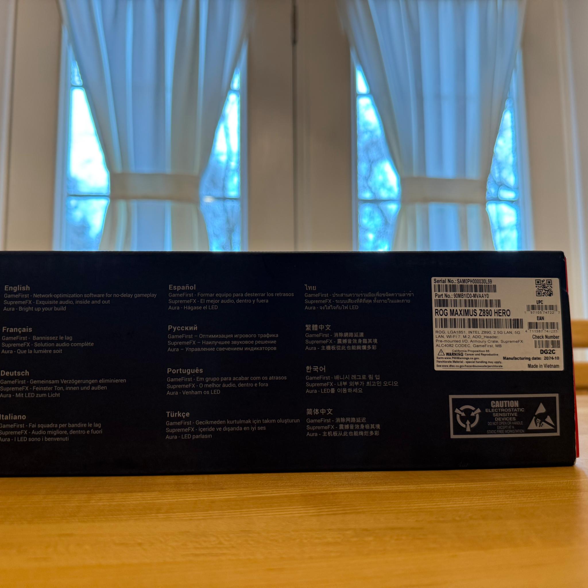 BNIB: Asus ROG Maximus Z890 Hero