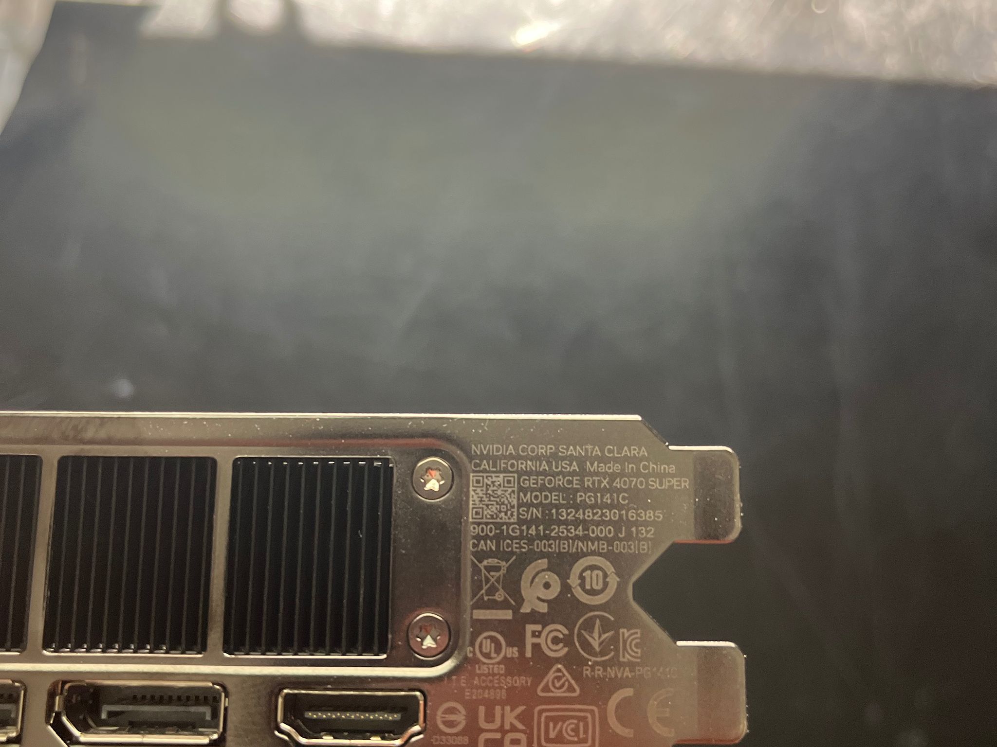 Rtx 4070 super founders edition