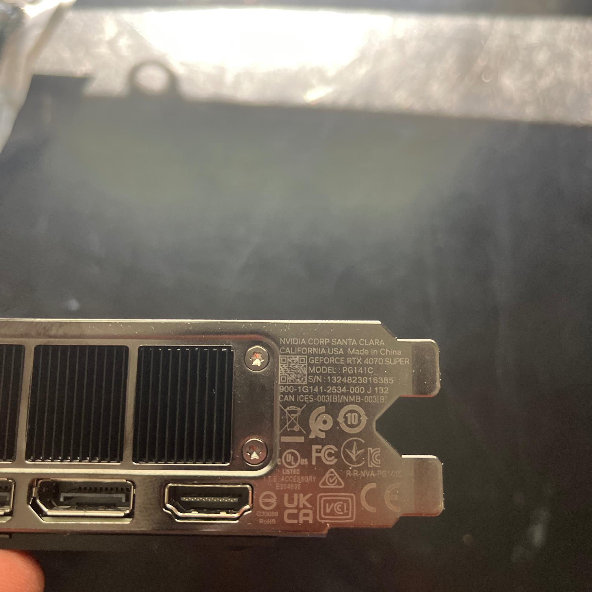 Rtx 4070 super founders edition