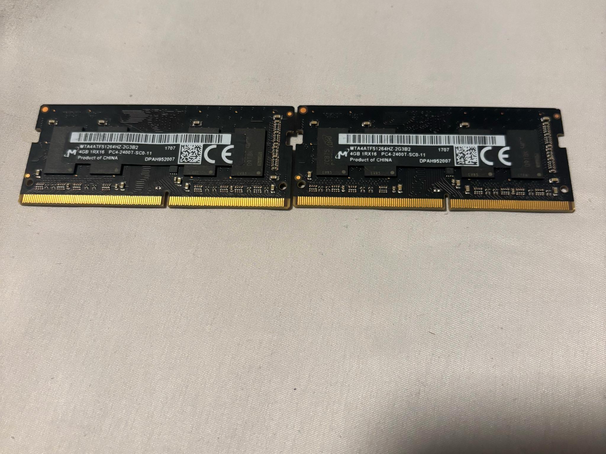 Laptop ram! II ddr4 (16gb 2x8)