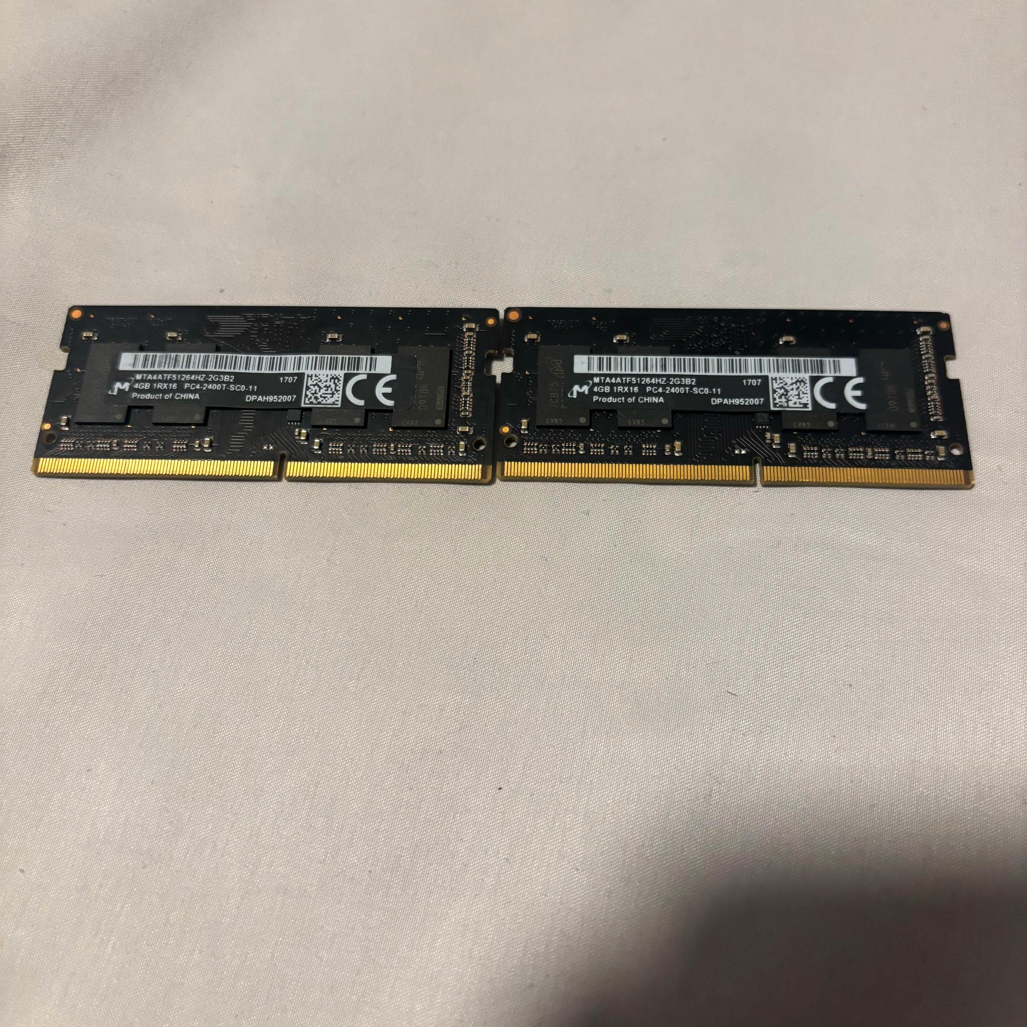 Laptop ram! II ddr4 (16gb 2x8)