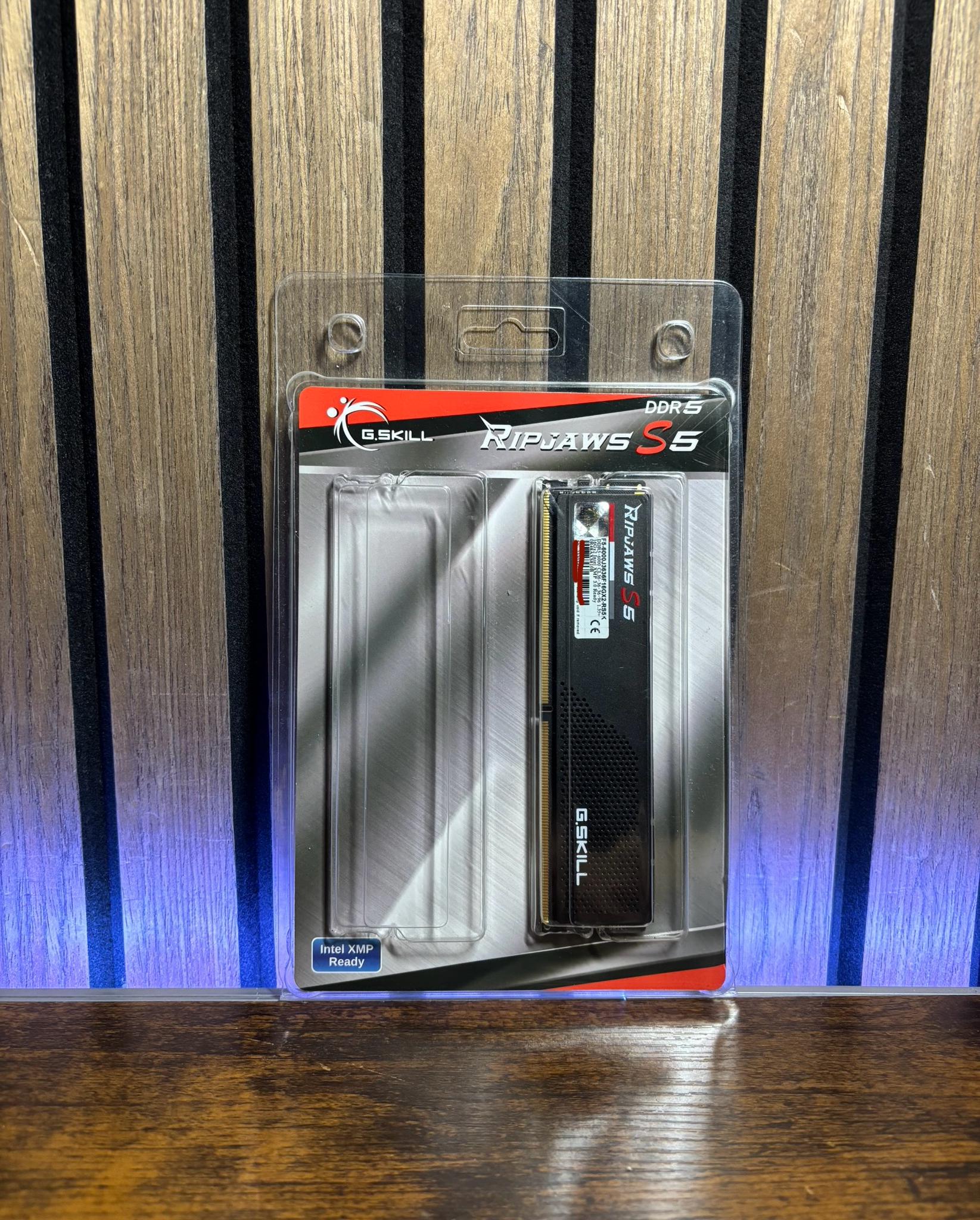 G.SKILL RIPJAWS S5 16GB DDR5 6000MHZ INTEL XMP READY RAM