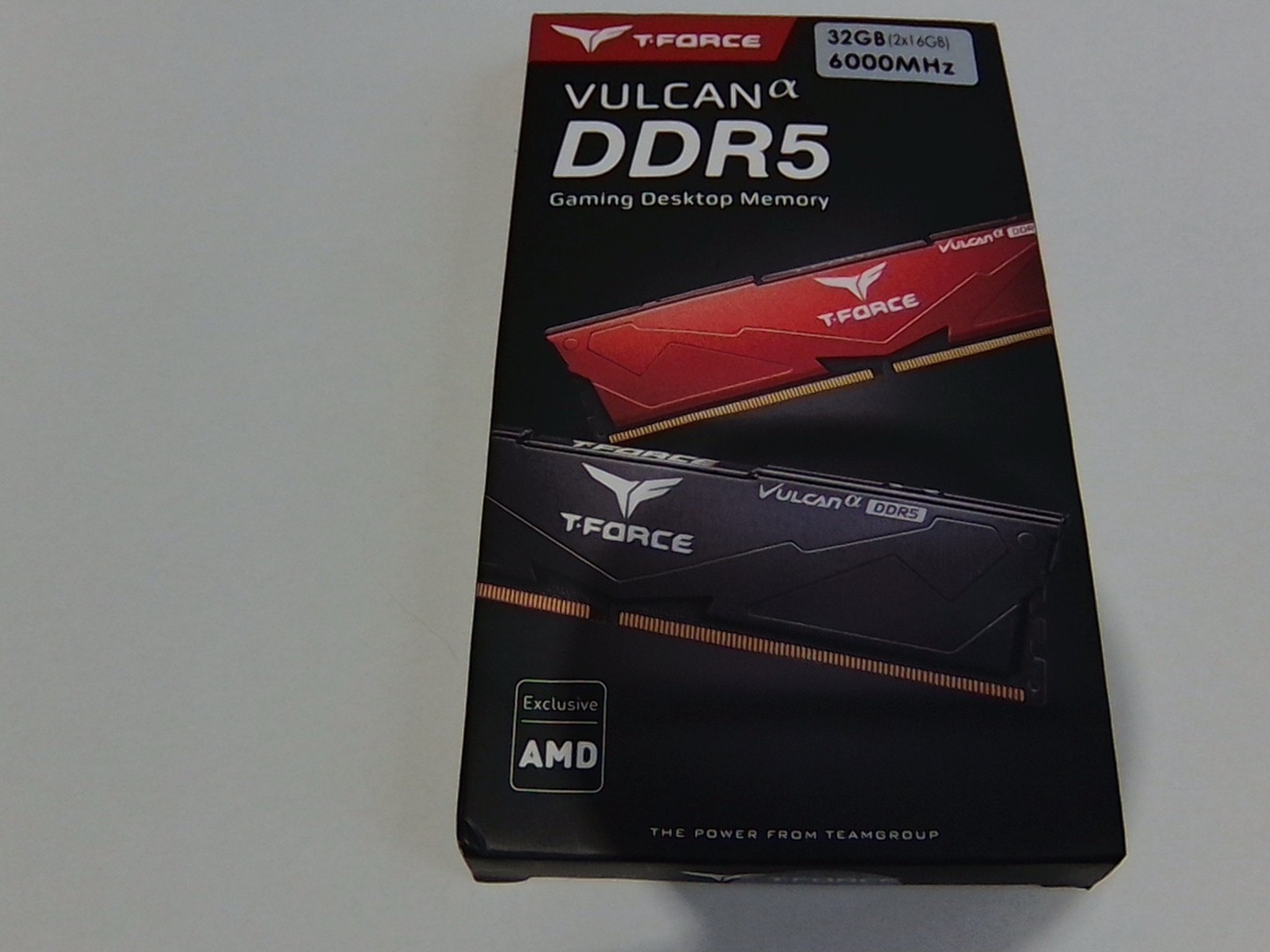 Teamgroup T-Force Vulcan alpha DDR5-6000 2X16GB CL38-38-38-78 AMD EXPO  (READ DESC)