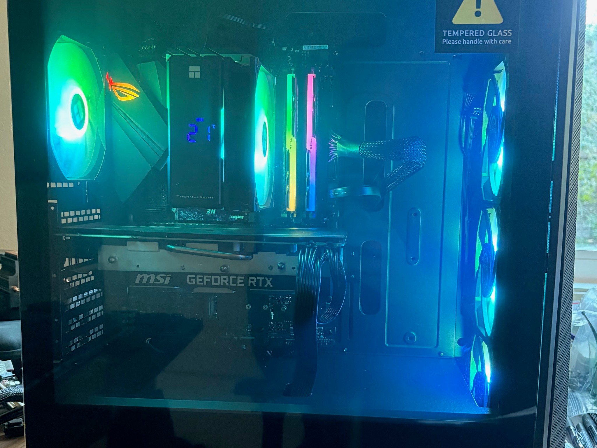 Custom Gaming PC: Ryzen 7 5800x & MSI 2080 Super