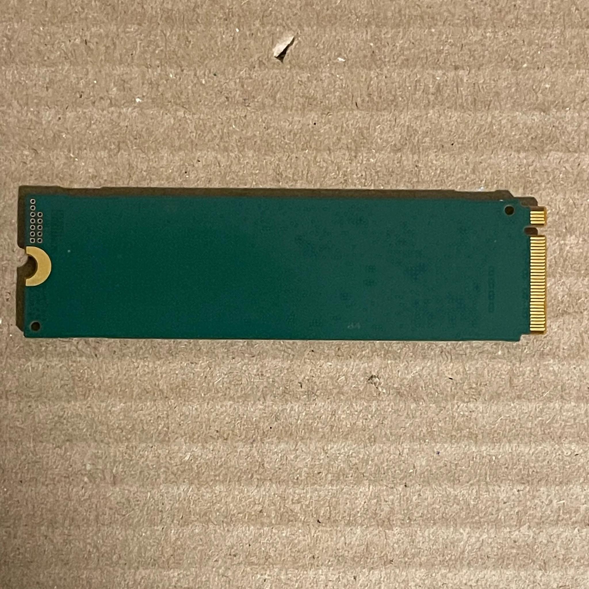 Samsung PM981a 256GB NVME SSD