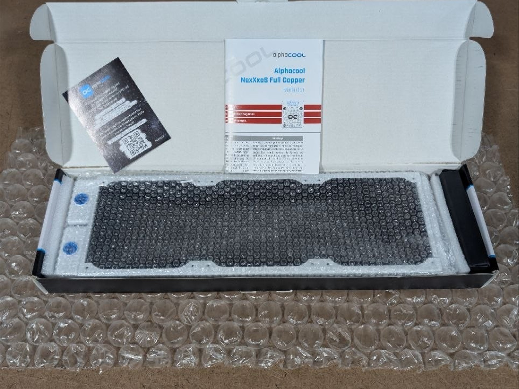 Alphacool HPE-30 Full Copper 360mm Radiator - White (10225)