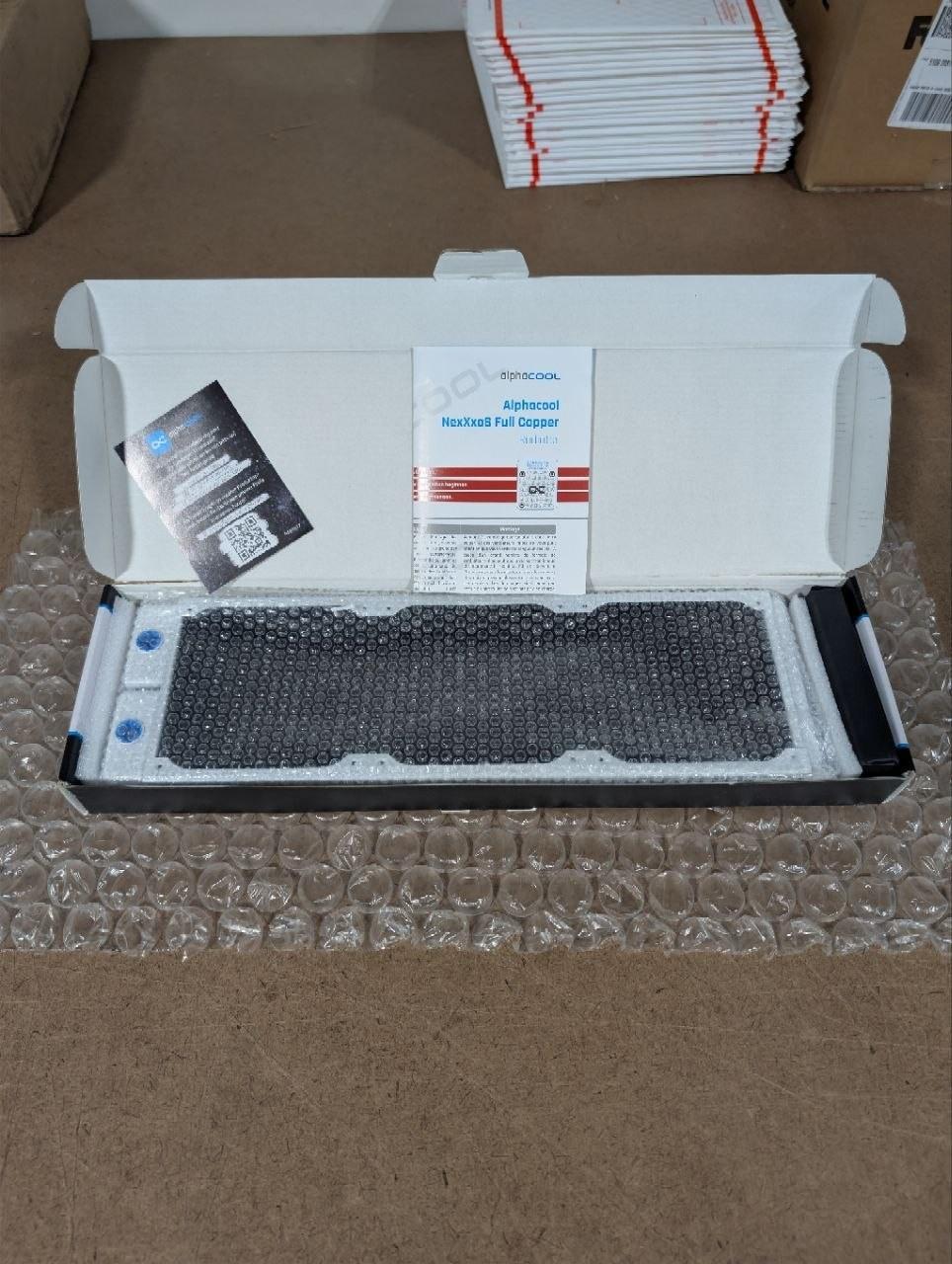 Alphacool HPE-30 Full Copper 360mm Radiator - White (10225)