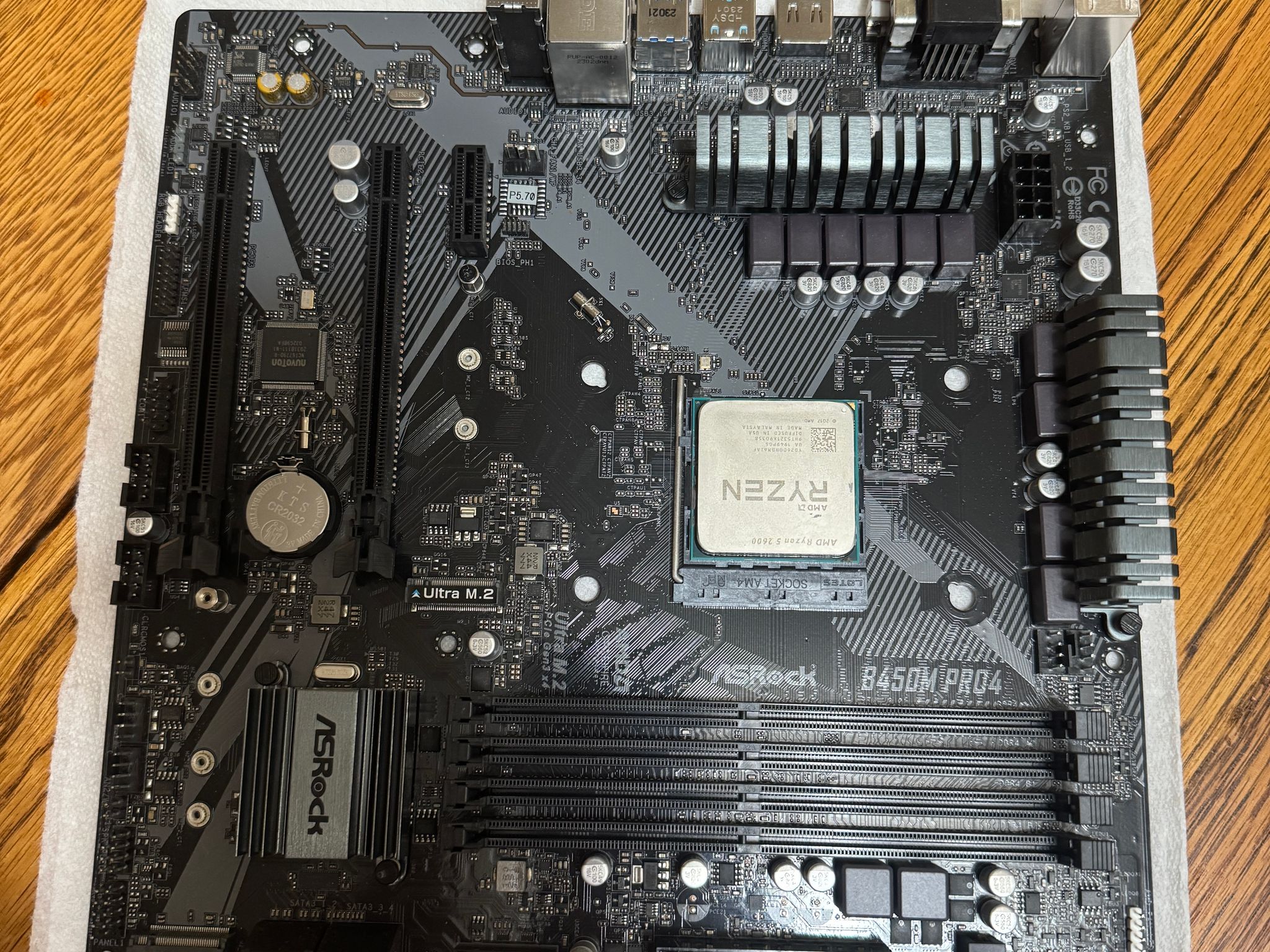 ASROCK B450M PRO4 R2.0 Socket AM4