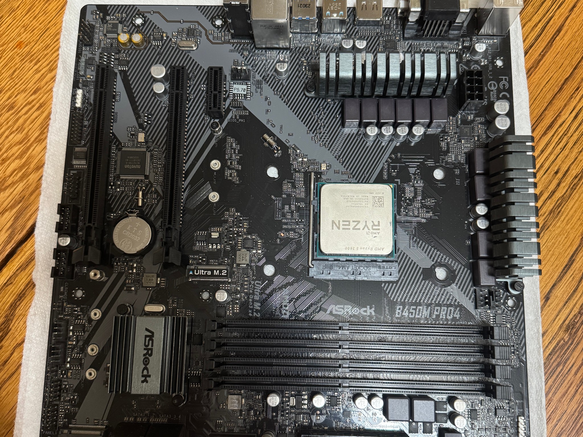ASROCK B450M PRO4 R2.0 Socket AM4