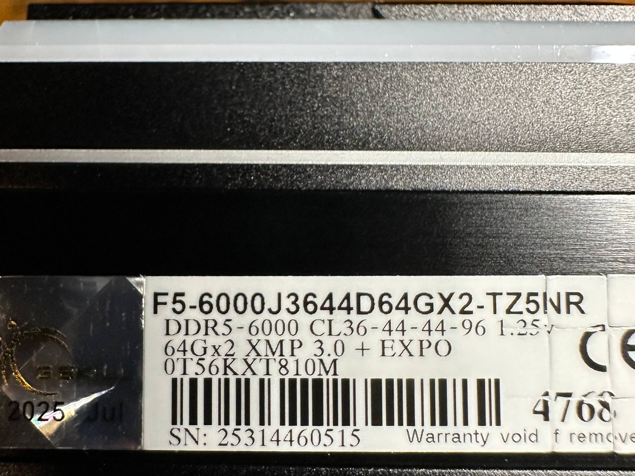 RAM DDR5 128GB