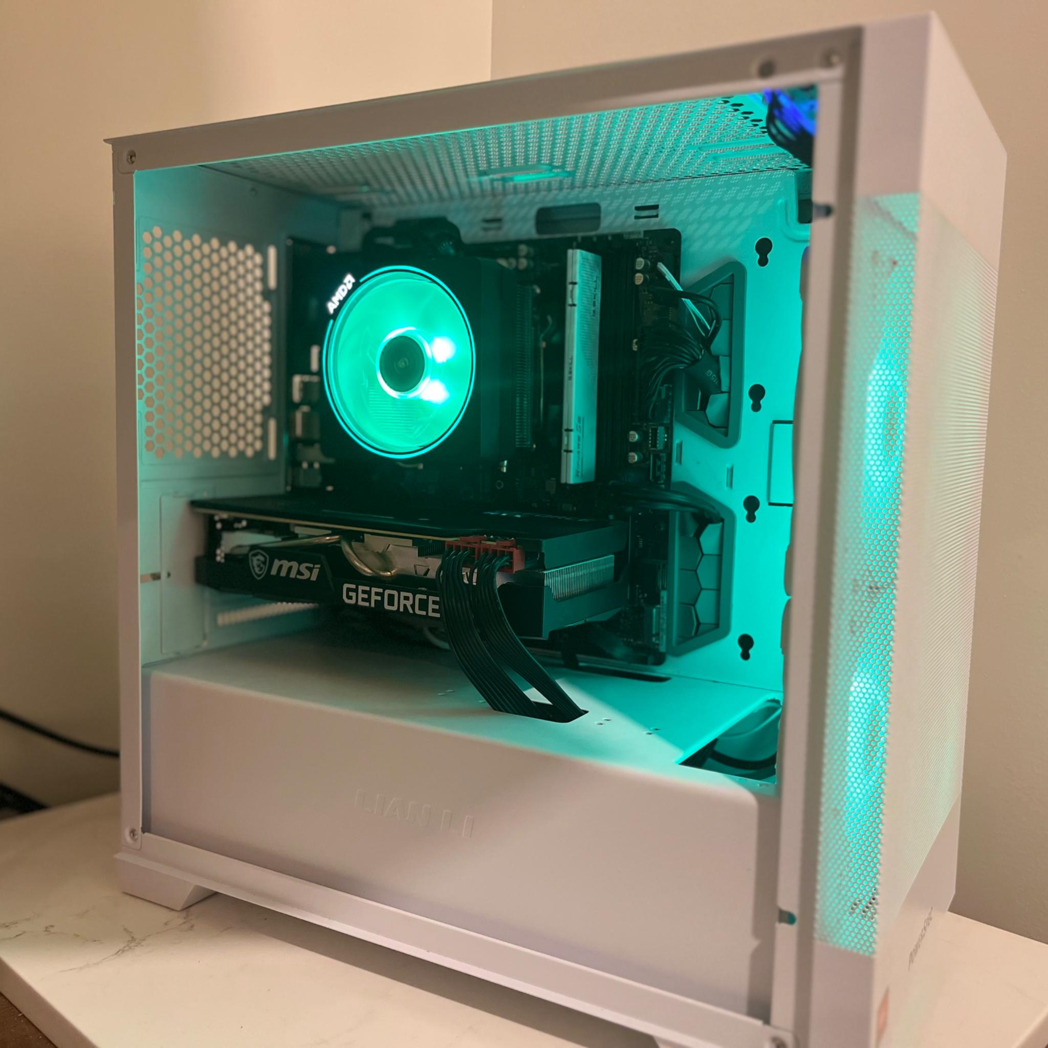 Ryzen 7 7700 | RTX 3060 Ti  |1080/1440p BEAST ⚪️🐺Gaming/Creator Pc