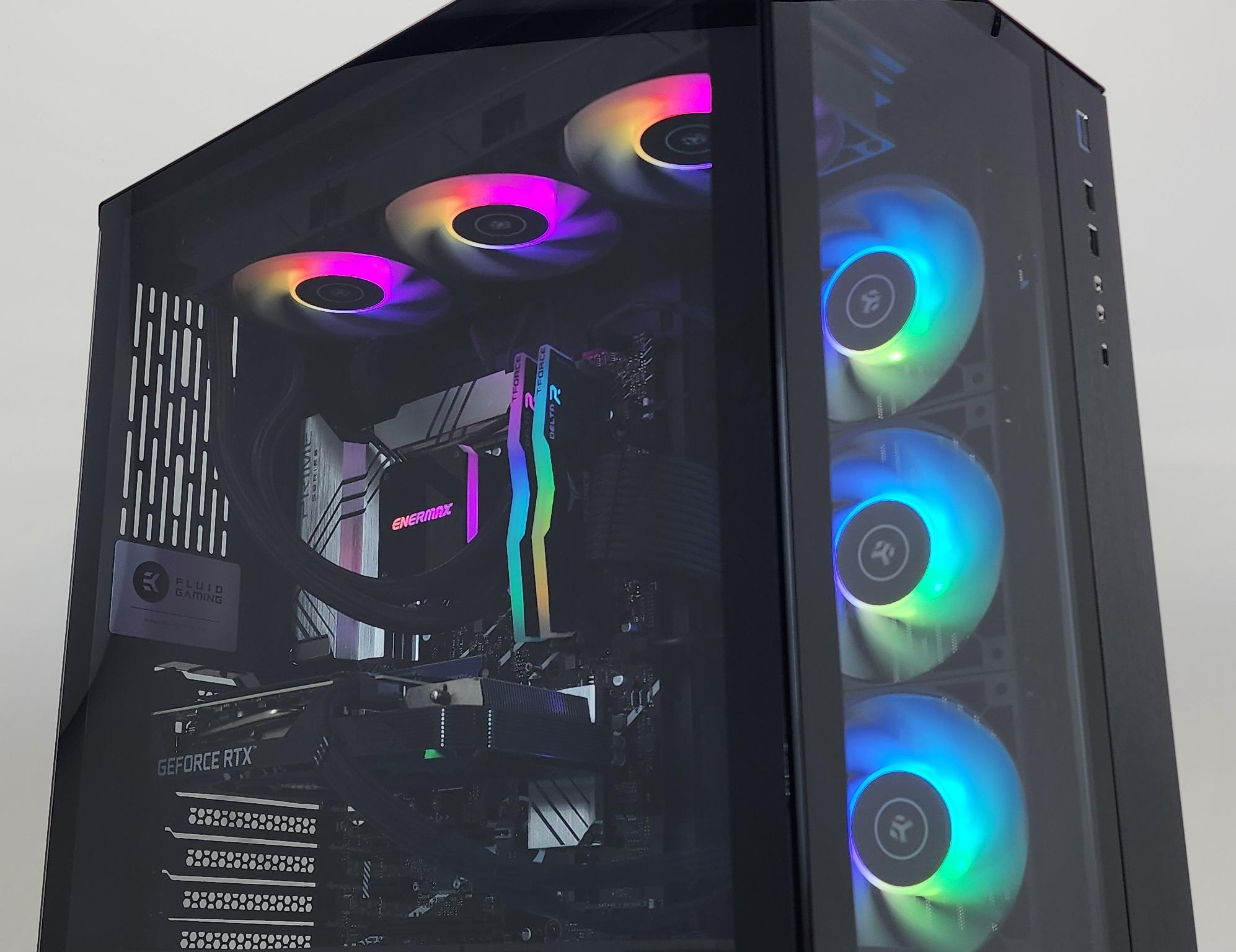 Gaming PC i9-12900K 32GB RAM 1TB SSD RTX 3070 8GB Windows 11 Computer