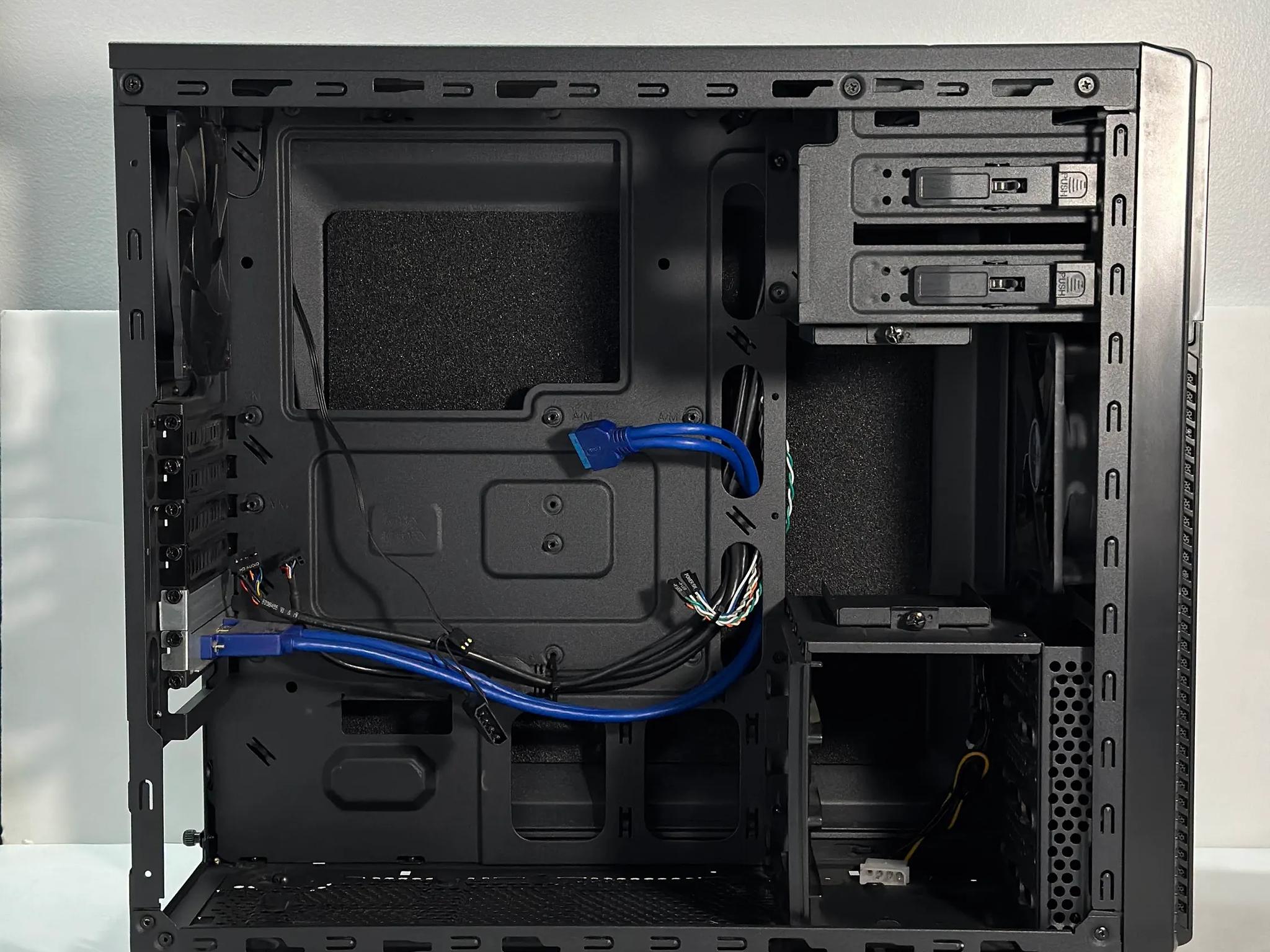 SilverStone Technology PS11 ATX Mid Tower Computer Case W/ 2 120mm Fans