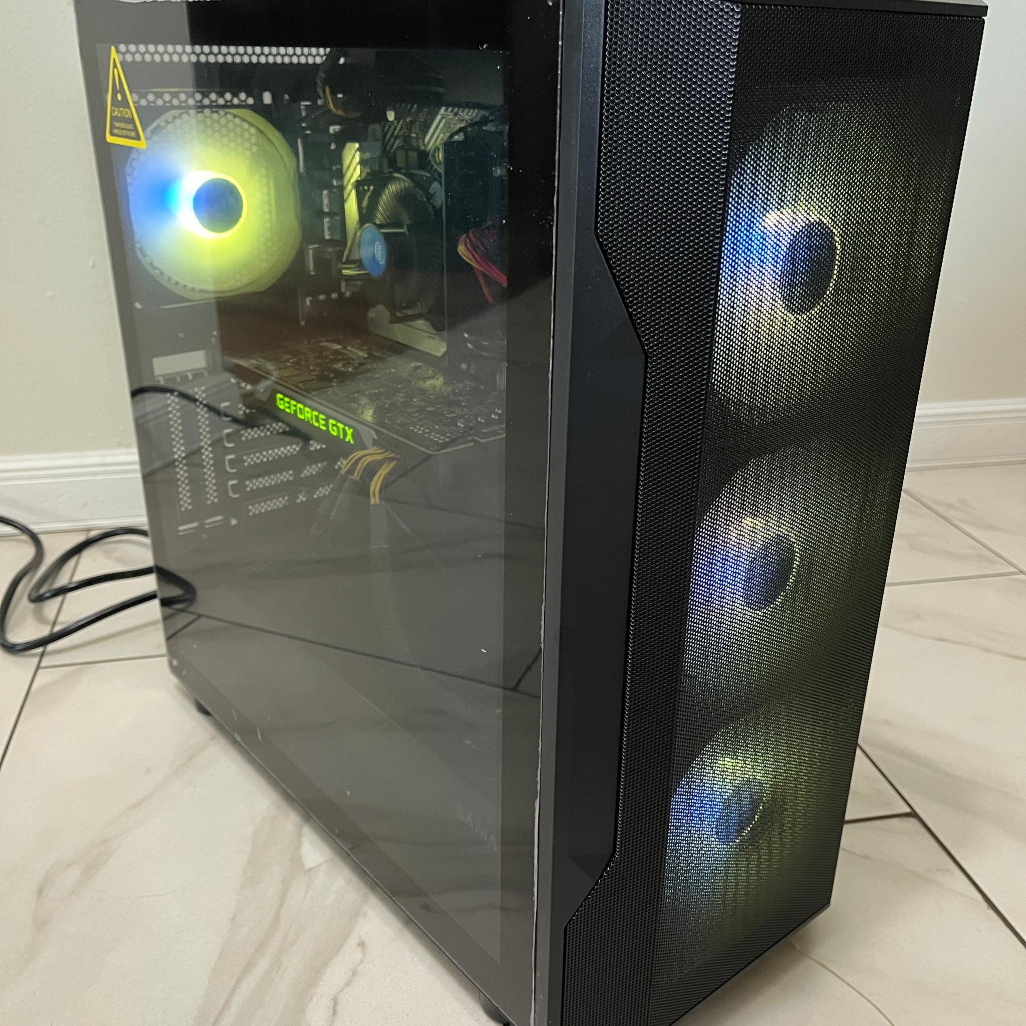 NVIDIA GTX TITAN X 12GB, Intel Core i3-10100, 16GB RAM, 1TB Storage, Gaming PC w/ Wi-Fi & BT