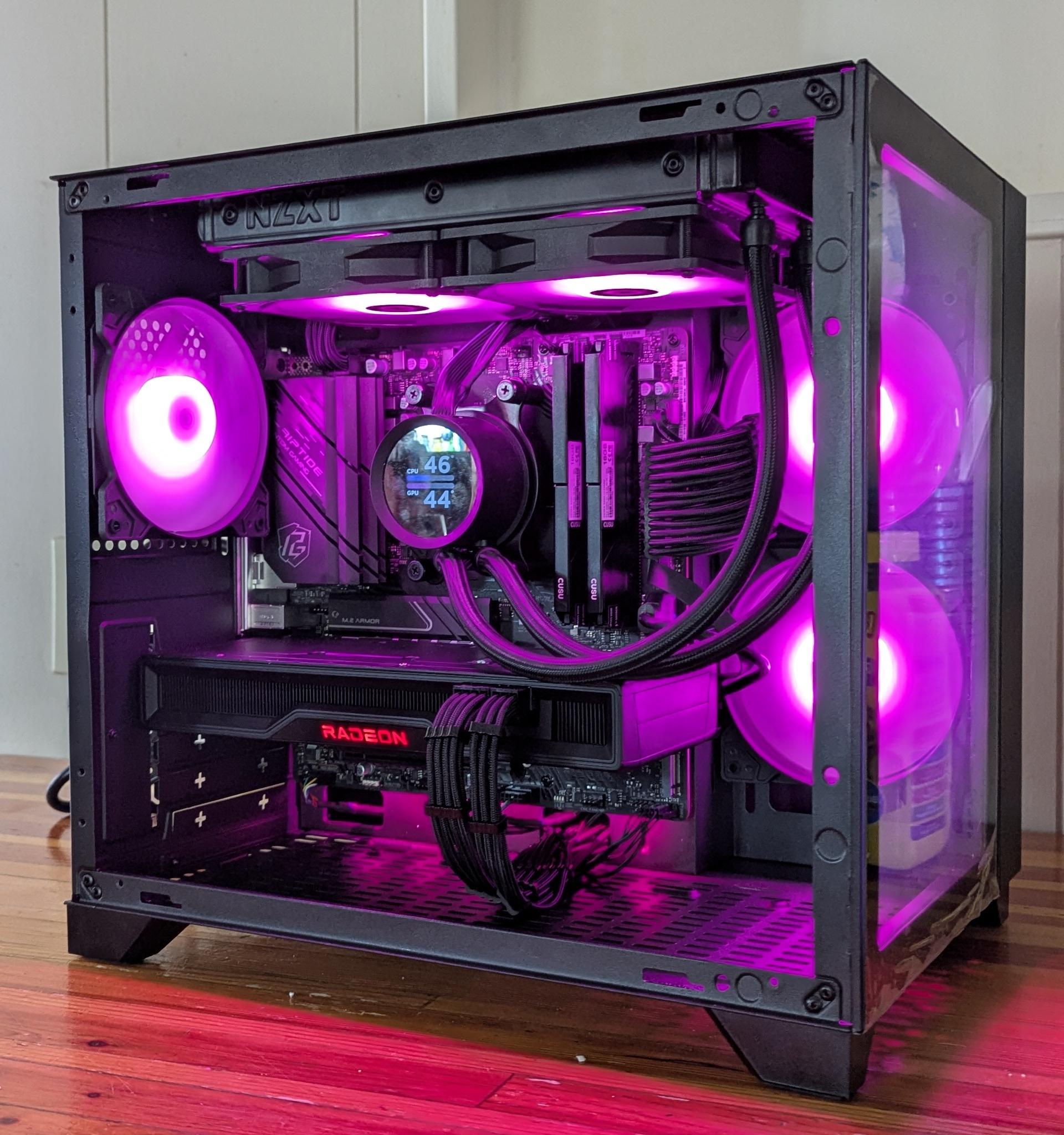 AMD RX 6750 XT || Ryzen 5 5600 ||  Compact 1440p Gaming PC