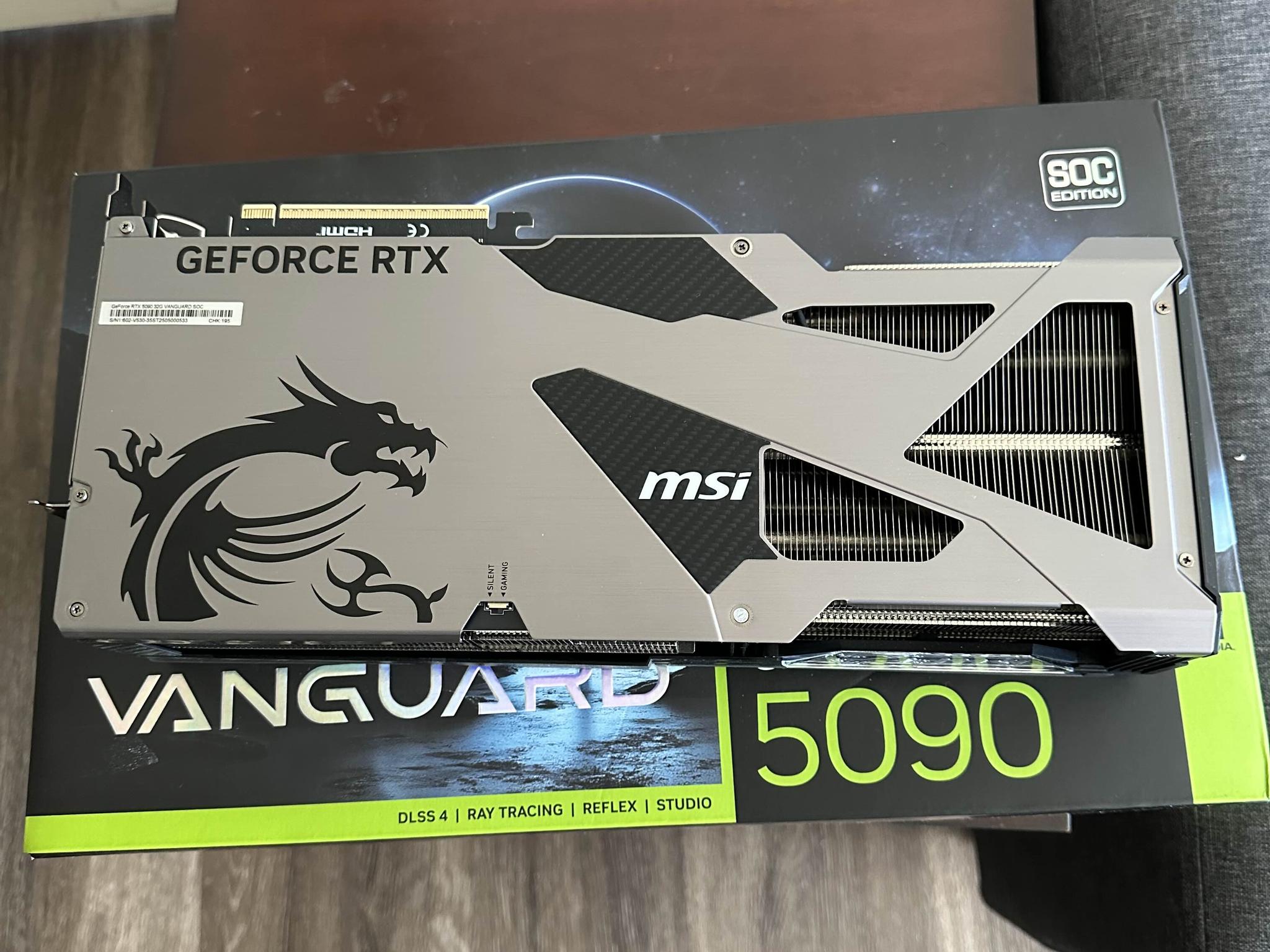 MSI Vanguard RTX 5090