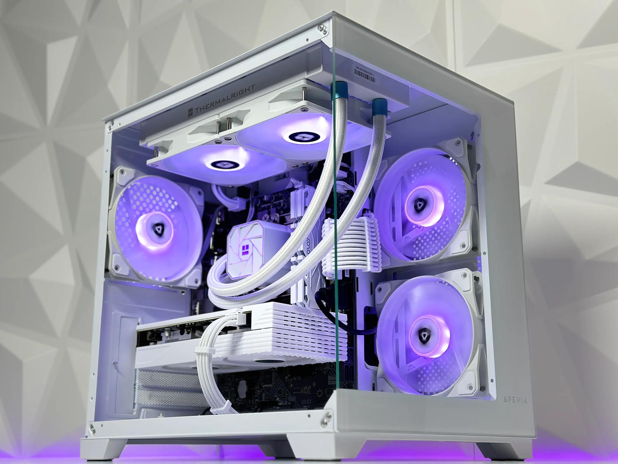 ❄️ · 🥶||Liquid Cooled Gaming PC❄️AMD RX 5600 6GB❄️AMD Ryzen 5 3500X❄️16GB DDR4❄️512GB NVME