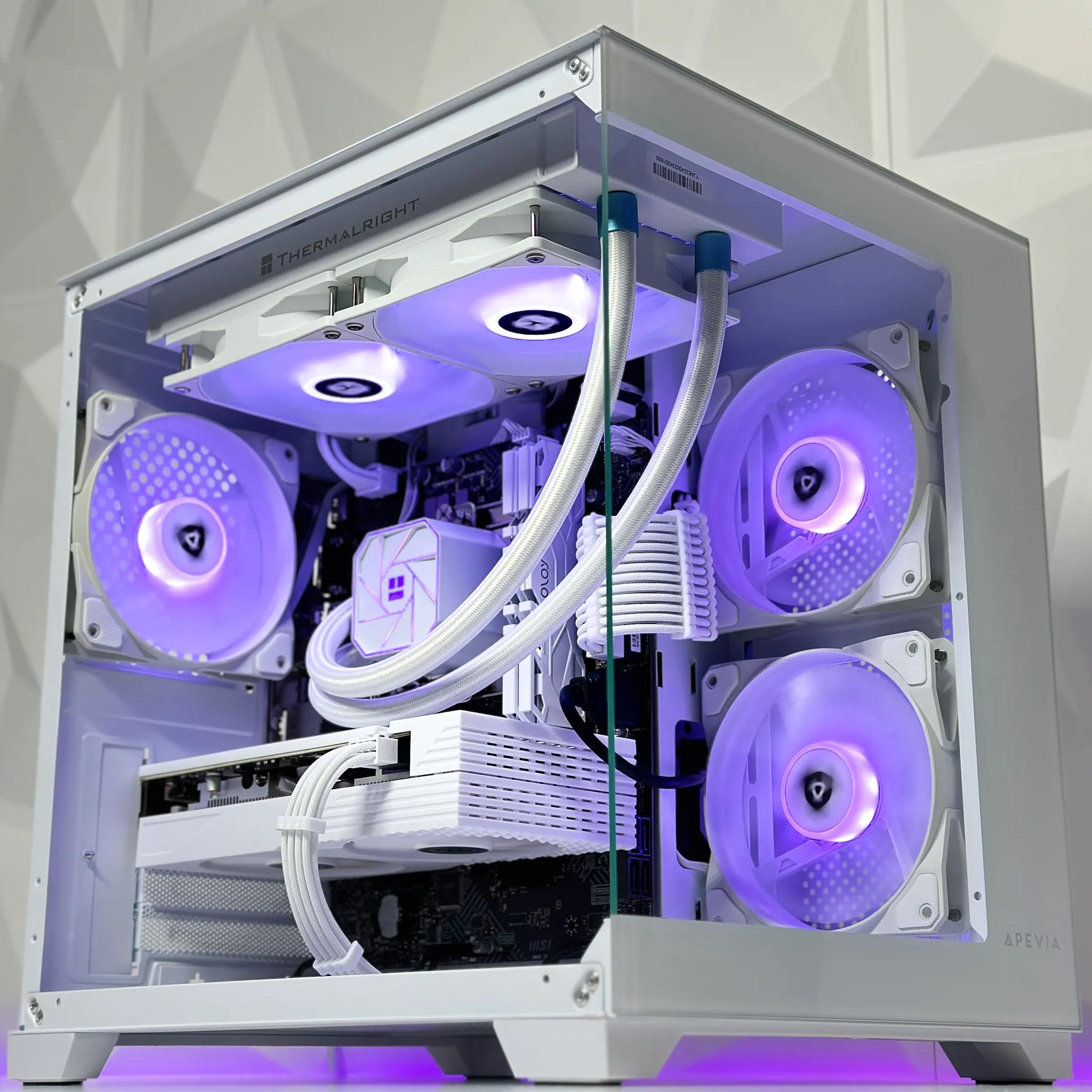 ❄️ · 🥶||Liquid Cooled Gaming PC❄️AMD RX 5600 6GB❄️AMD Ryzen 5 3500X❄️16GB DDR4❄️512GB NVME