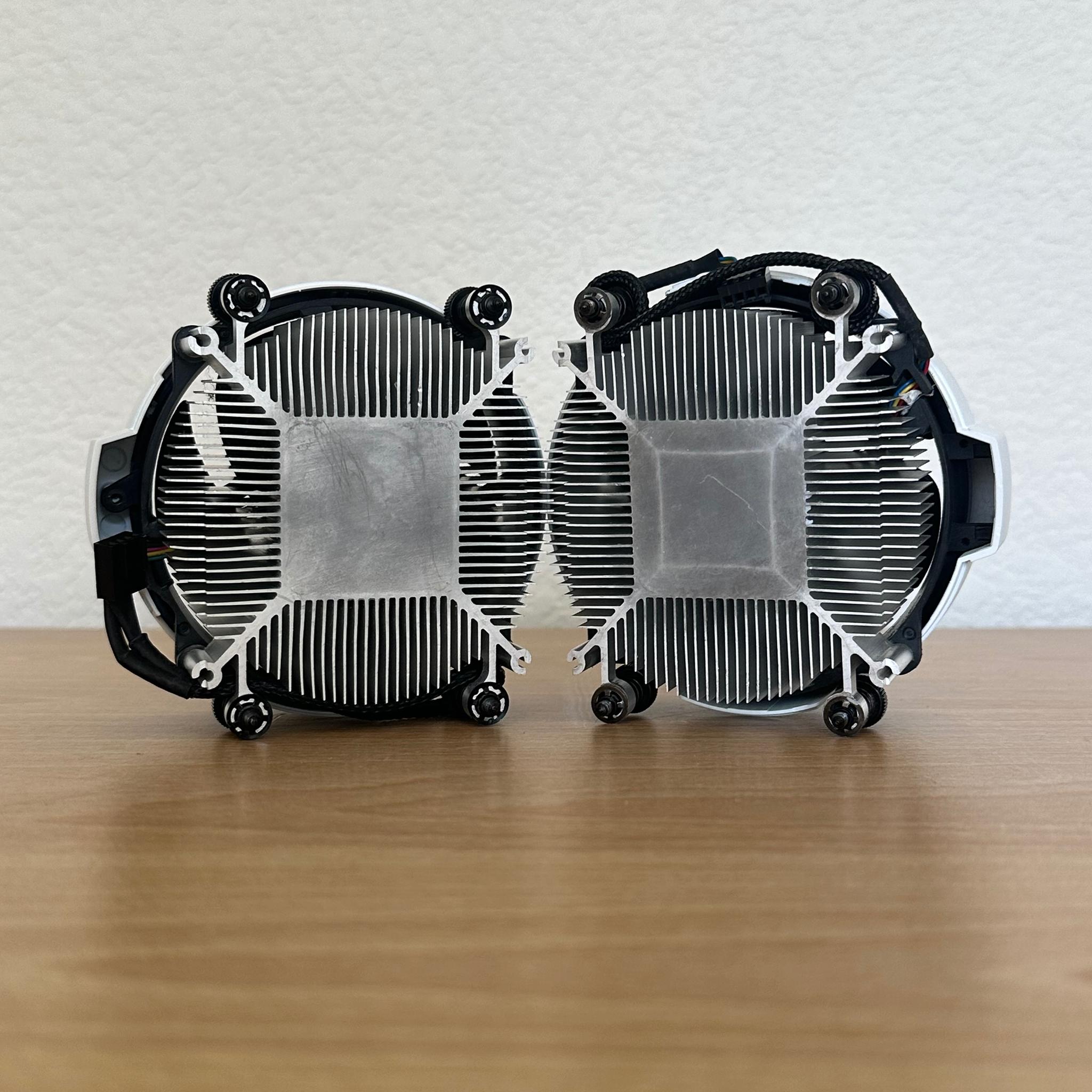 AMD Ryzen White Stock Coolers