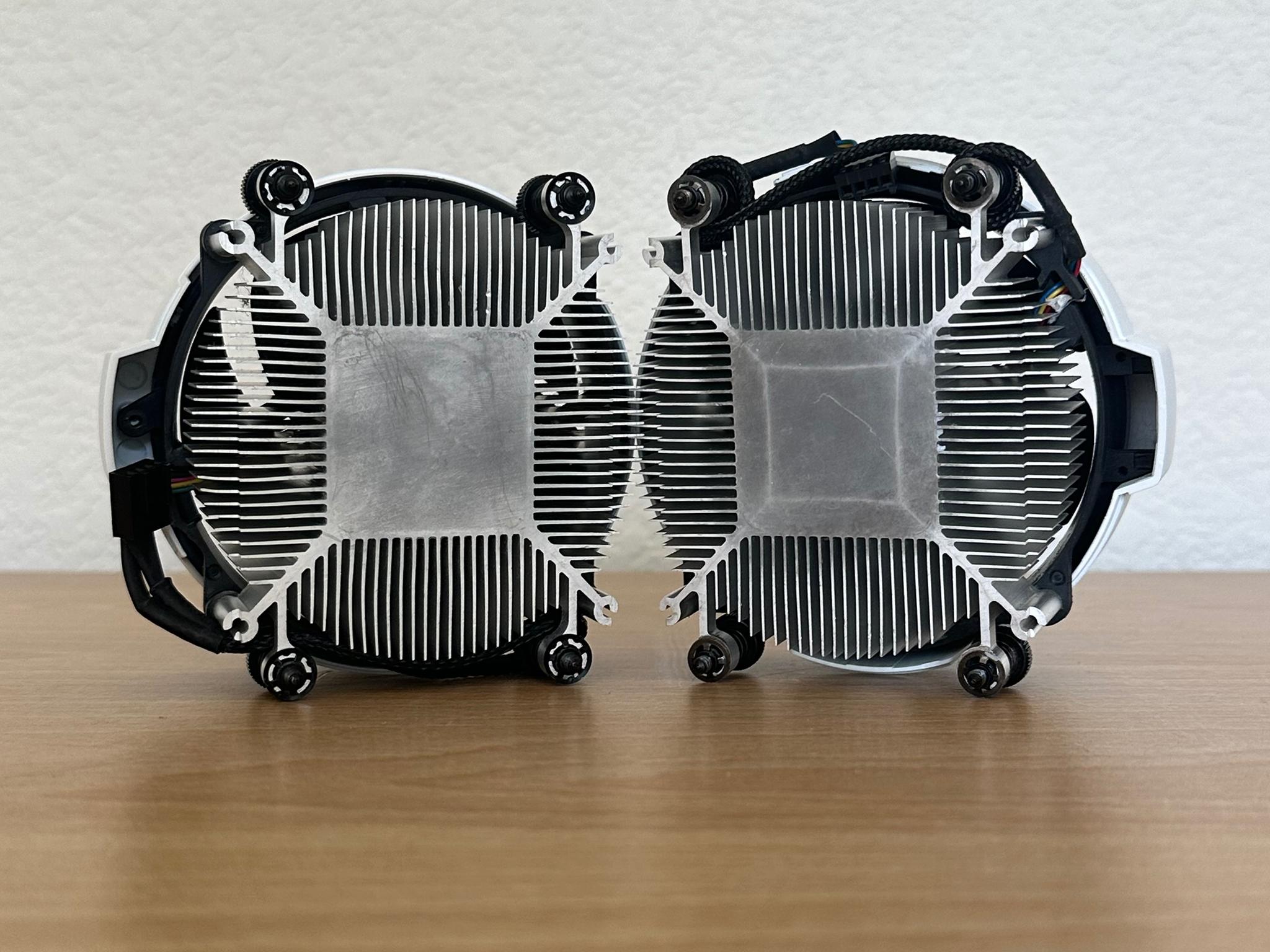 AMD Ryzen White Stock Coolers