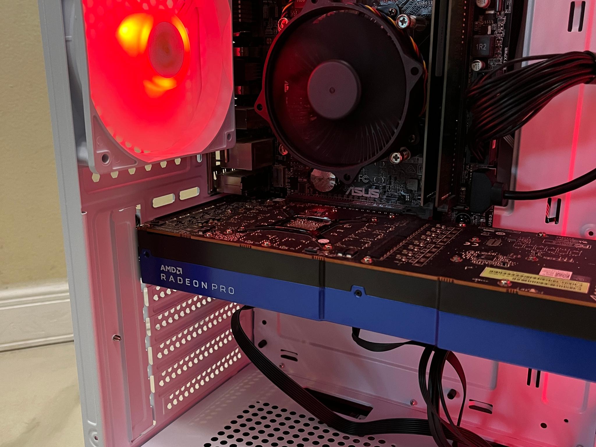 🟠🔥 Intel i5-6600, AMD W5700 8GB, 12GB RAM,  500 GB SSD, High Performance RGB Gaming PC 🖥️🟢