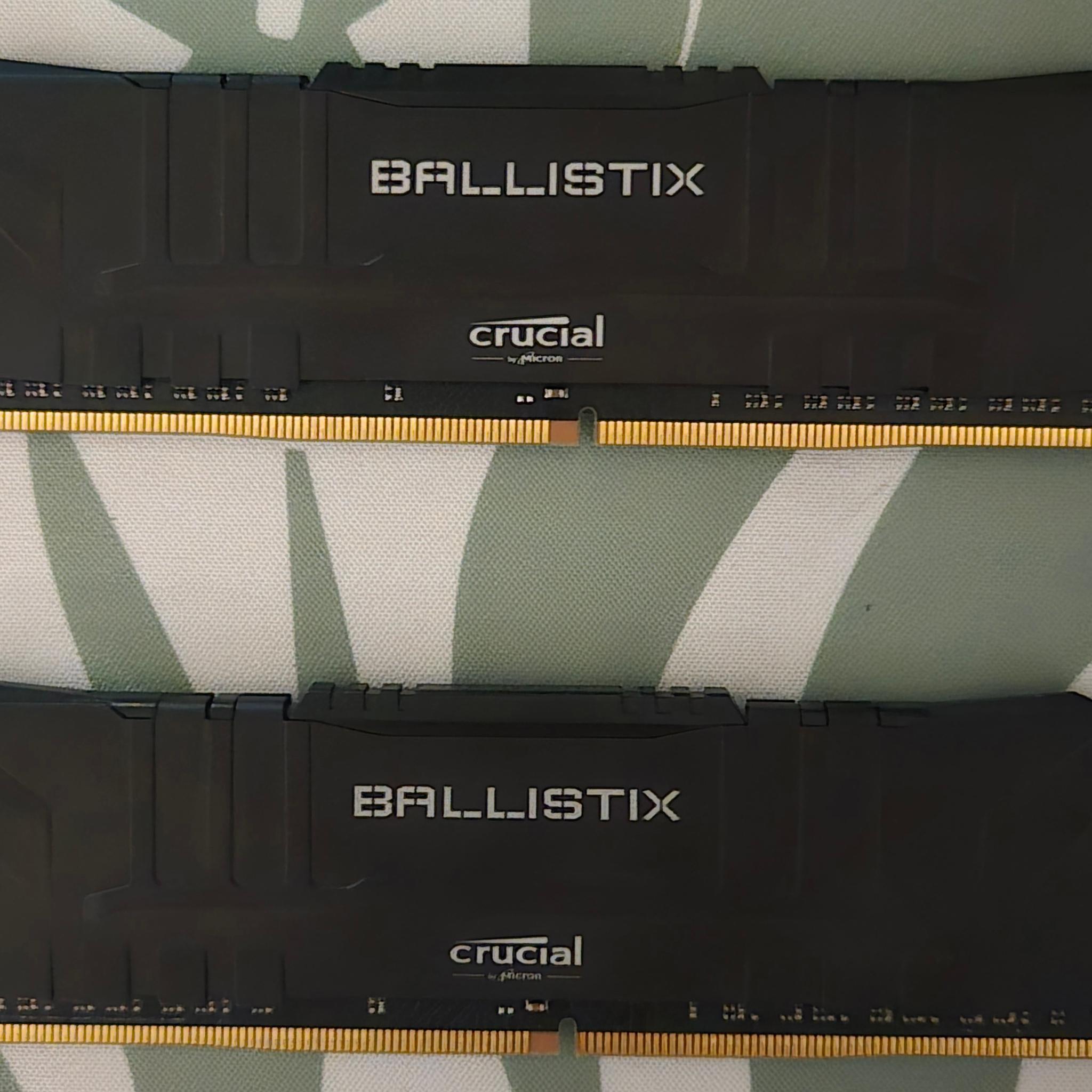 Crucial Ballistix DDR4 16GB (2x8) CL16 16-18-18-38 1.2v