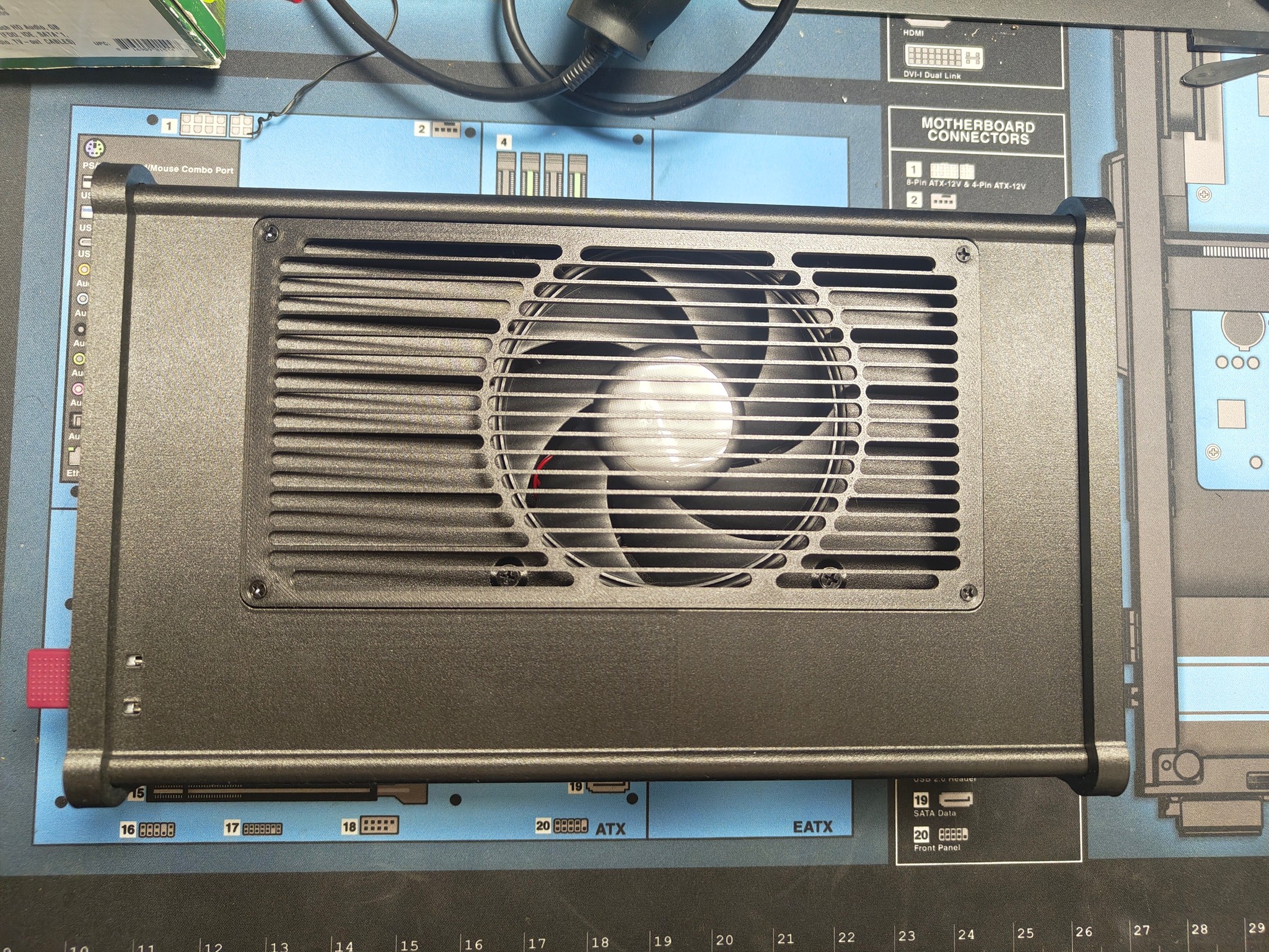 BC250 Plug-and-Play Performance Case – 750W PSU, VRAM & GPU Cooling