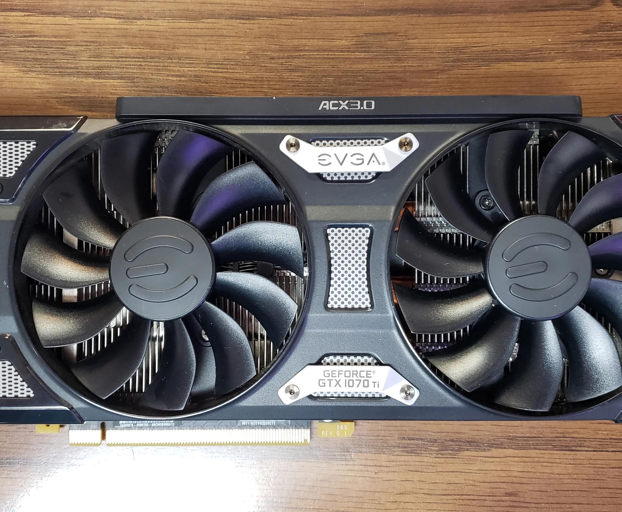 Evga GTX 1070 Ti SC