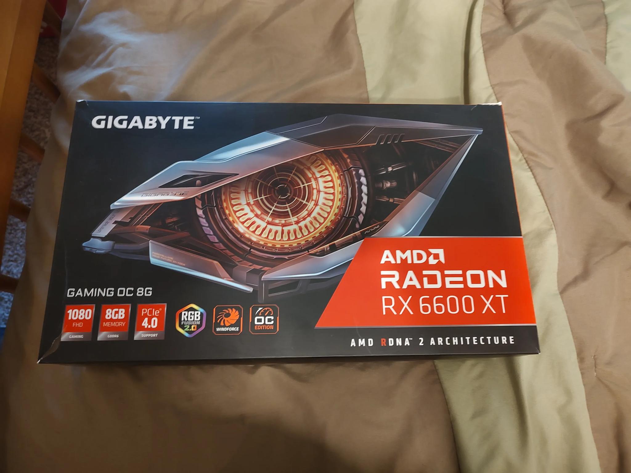 RX 6600 XT Gigabyte OC edition