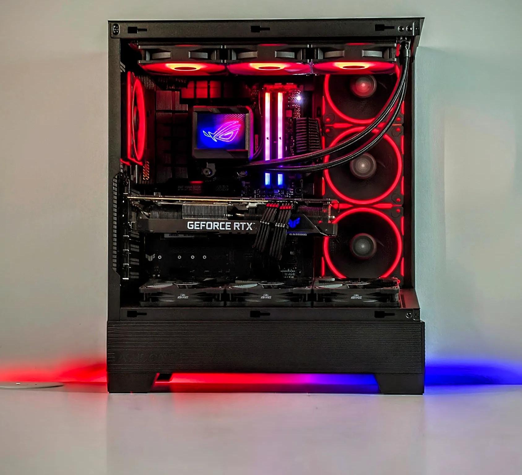 ASUS BEAST GAMING PC | RYZEN 7600X3D | RTX 3080 | RYUJIN II LCD SCREEN AIO | 32GB RAM | 1440P/4K
