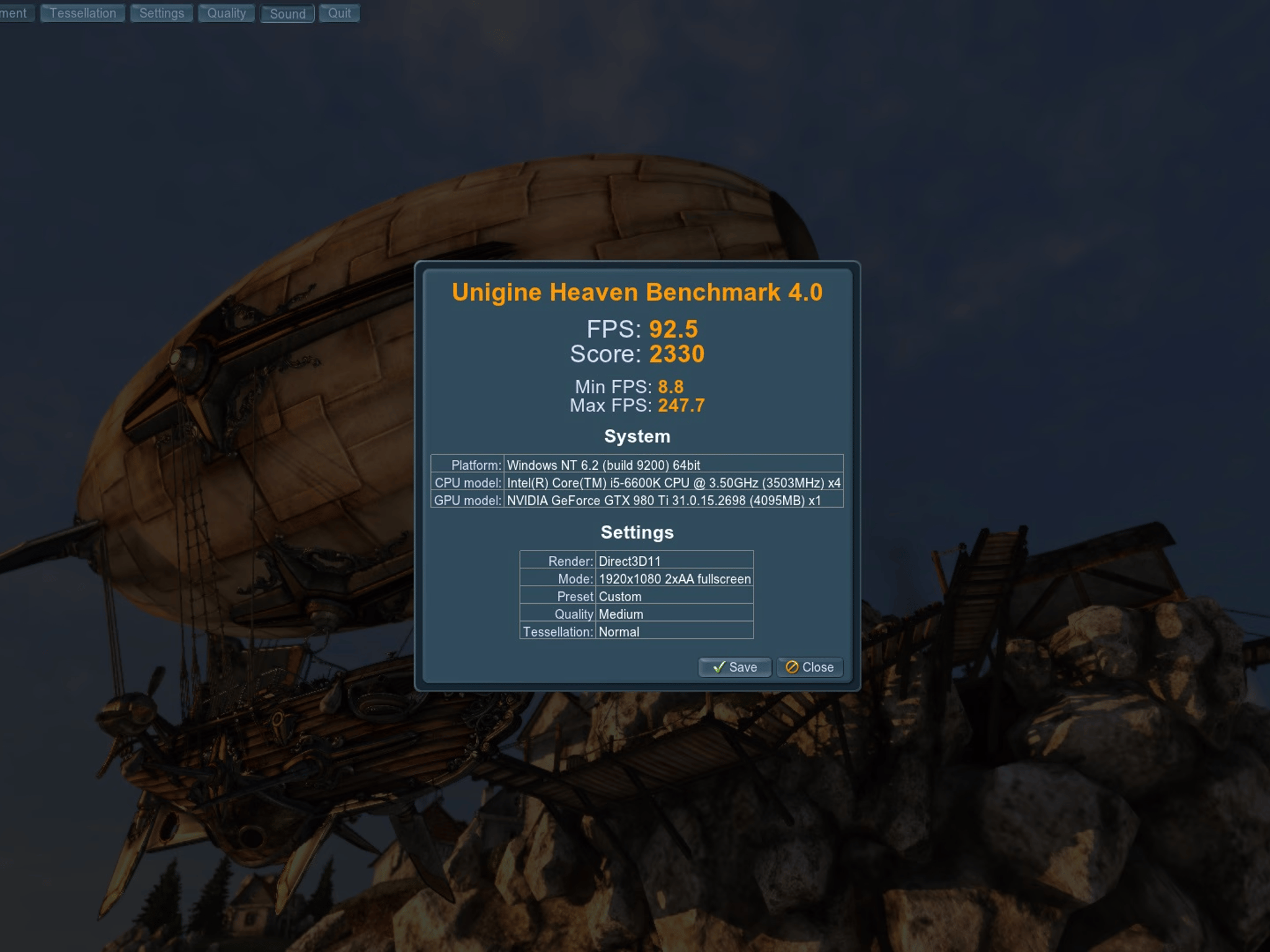 EVGA Nvidia GTX 980TI Hybrid