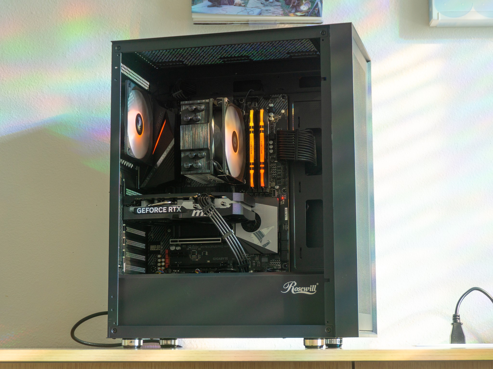 AR6 - Ryzen 5 5500 / RTX 5060 8GB / 32GB RAM / 1TB NVMe SSD - Gaming PC 🚄FREE SHIPPING