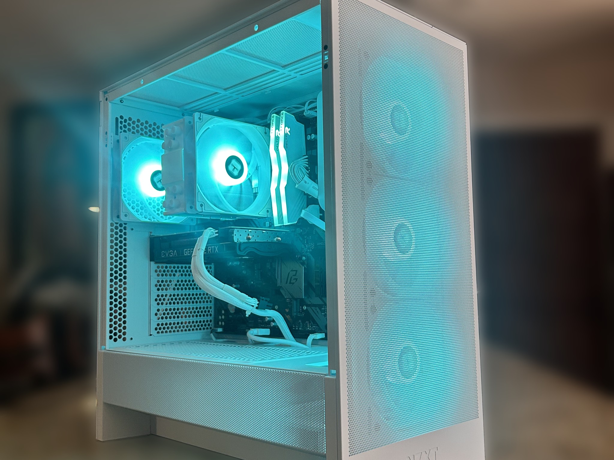 White Budget Gaming PC | RTX 3050 8GB | RYZEN 5 3600 | 16GB Ram | 1TB SSD | Win 11