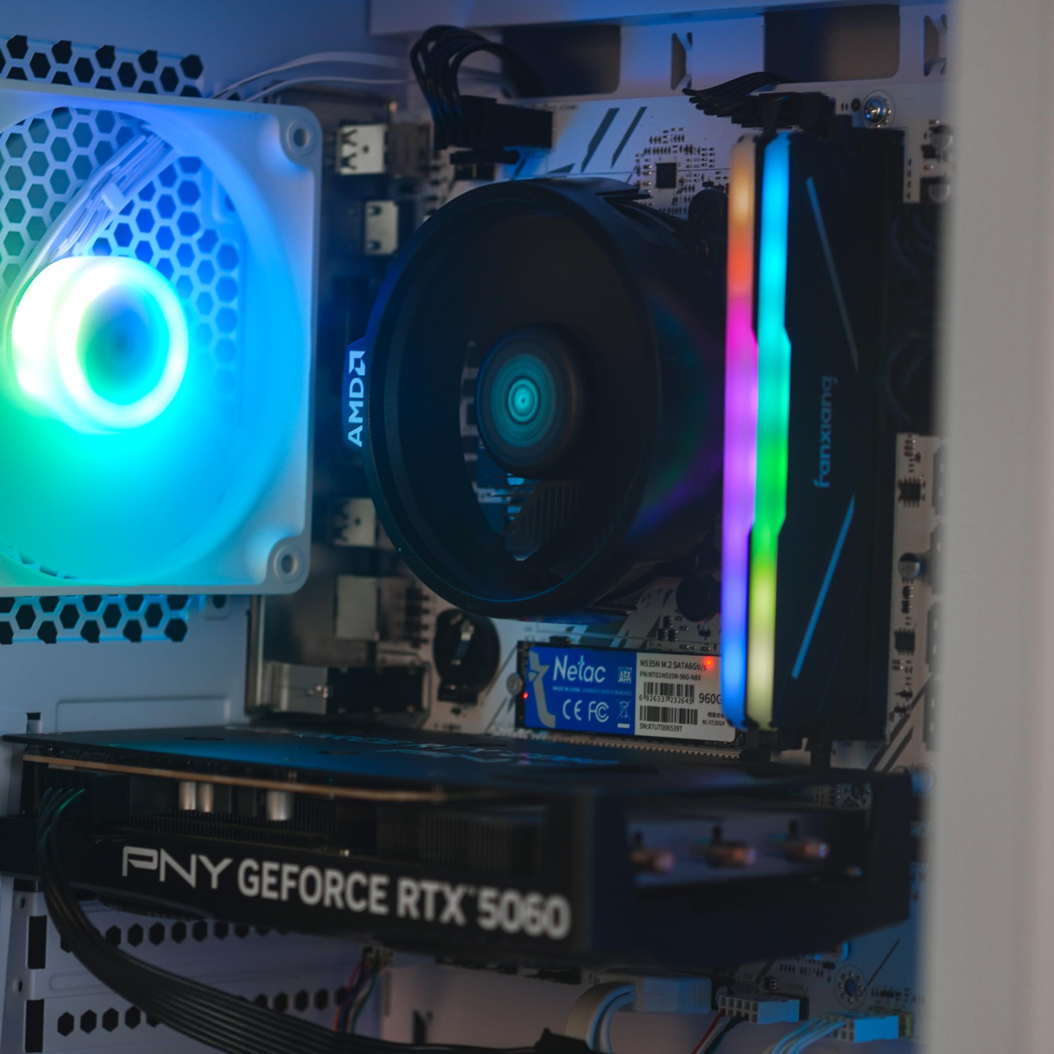 EXT ICE Mini 50X - Ryzen 5 5500, RTX 5060 8GB, 32GB DDR4 Memory